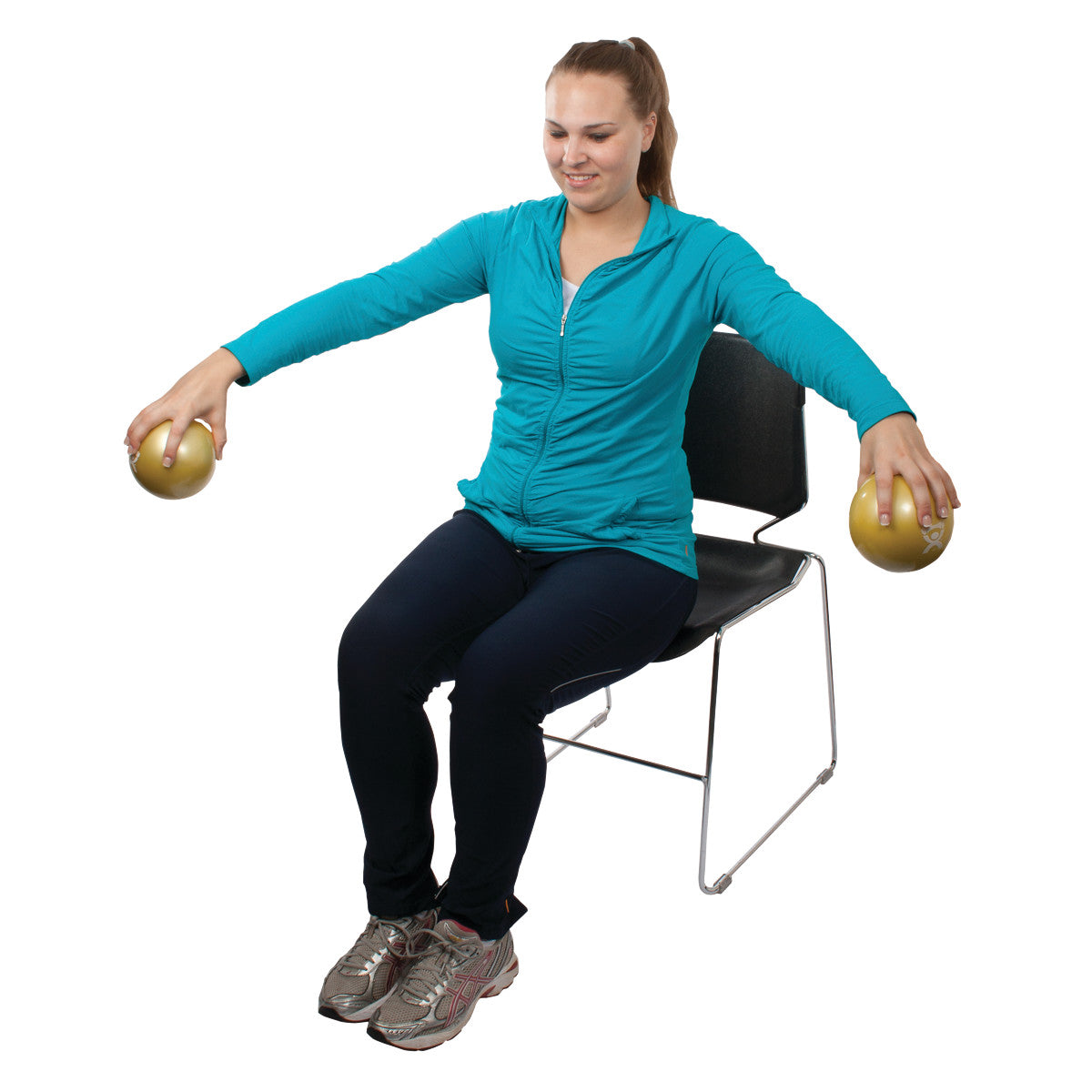 Hand WaTE Ball, Yellow, 2.2 lbs. (1 kg)