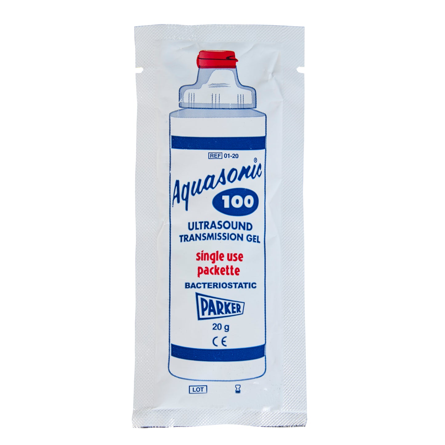 Aquasonic 100 Gel, Sterile, 20-g Pack, 48/Box