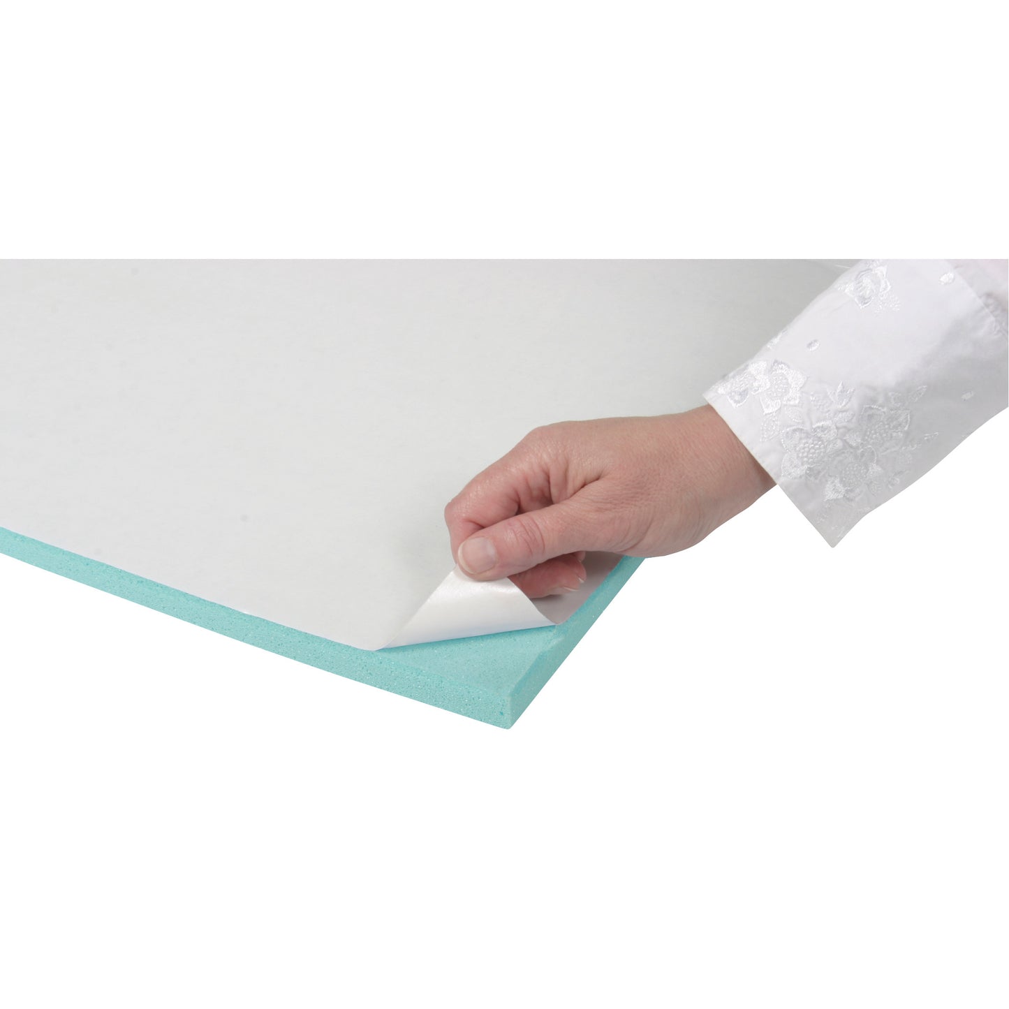 T-Stick, Hard, Green, 18”W x 20”L x 3/8"H, 2 Sheet/Case