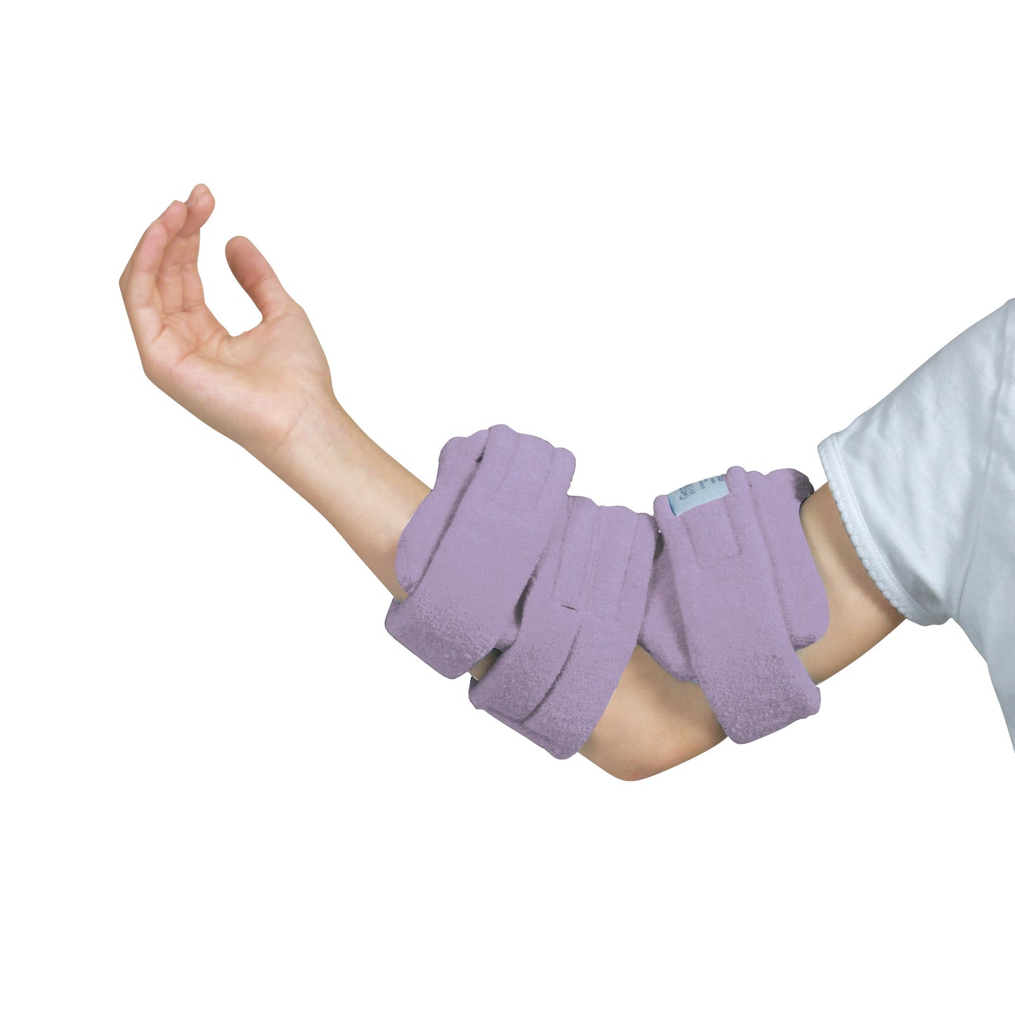 Pediatric Standard Elbow Orthosis, Terrycloth Cover, Purple, Small