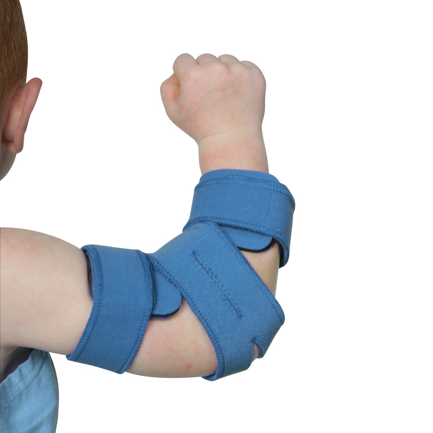 Pediatric Standard Elbow Orthosis, Comfyprene Cover, Light Blue, Large