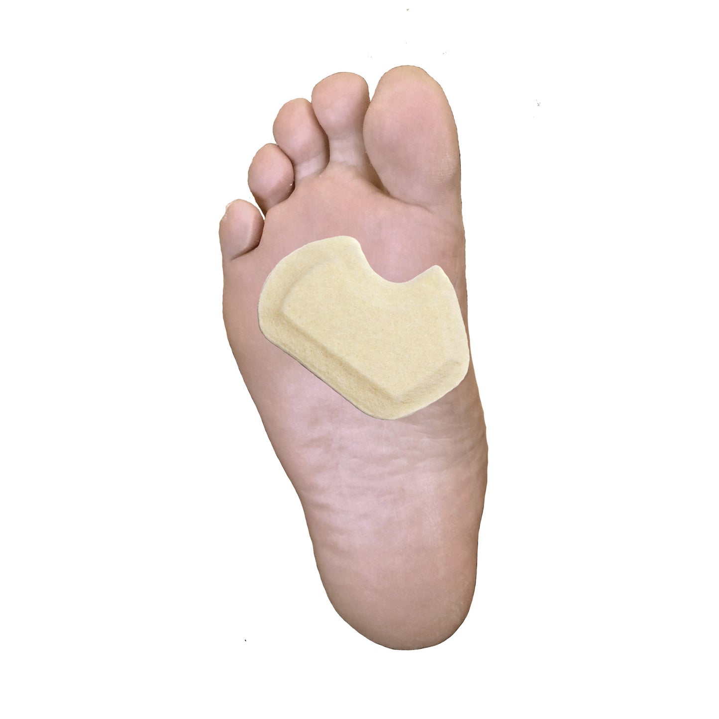 Felt Dancer Met Pad, Right, 100/Pack