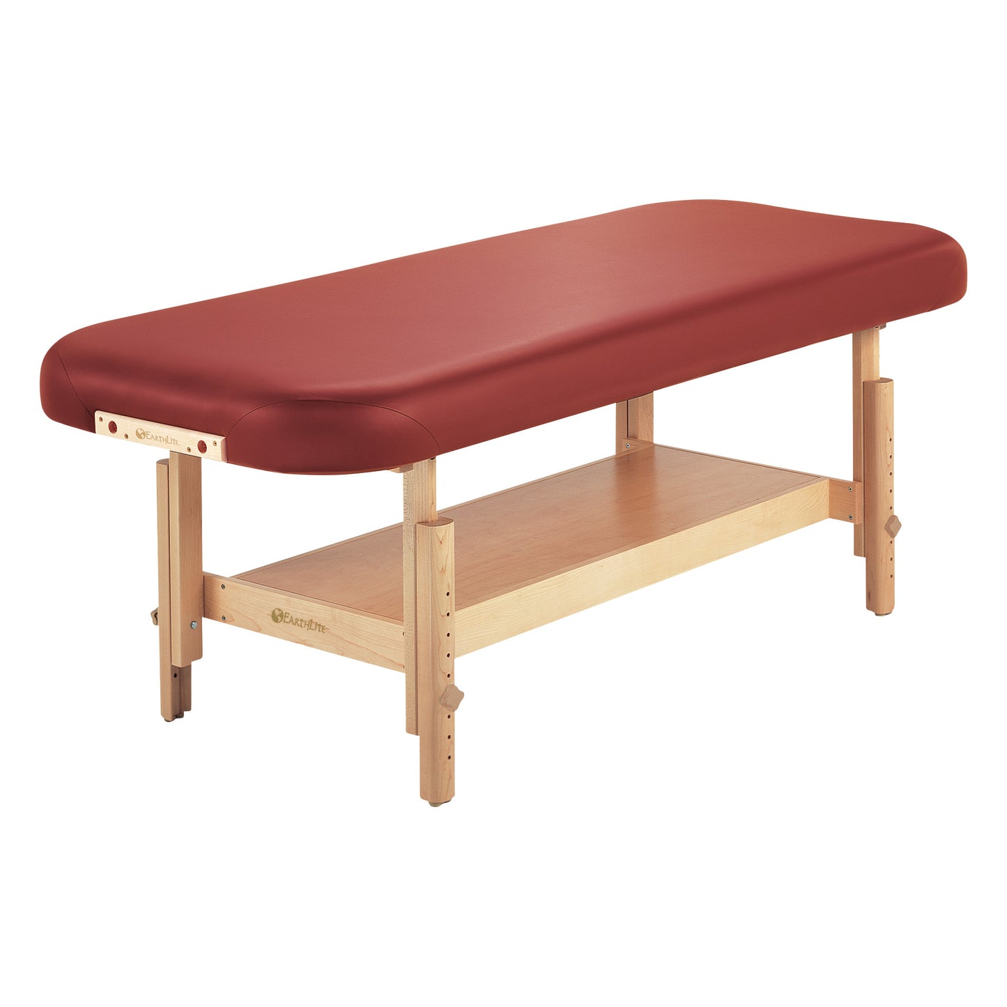 Sedona Flat Stationary Massage Table, 32"W, Black
