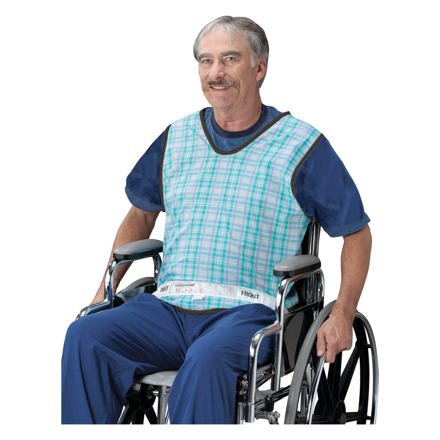 Safety Vest, with QR Buckles, Black, 2X-Large
