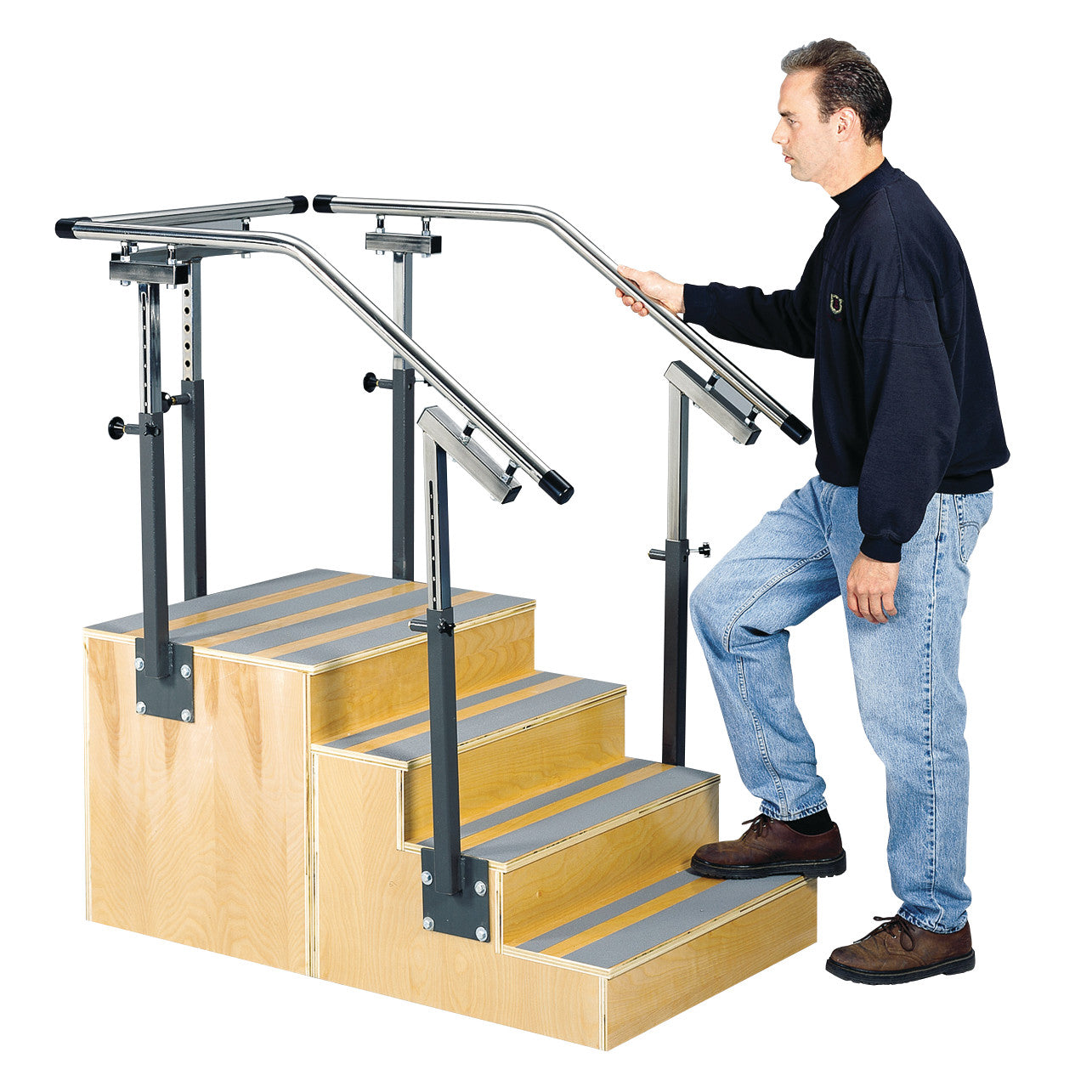 Clinton™ Adjustable Rail One-Sided Staircase