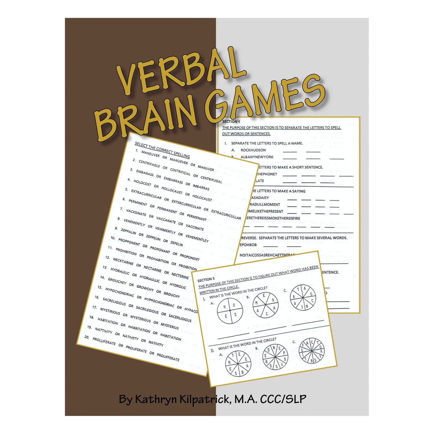 Verbal Brain Games Workbook