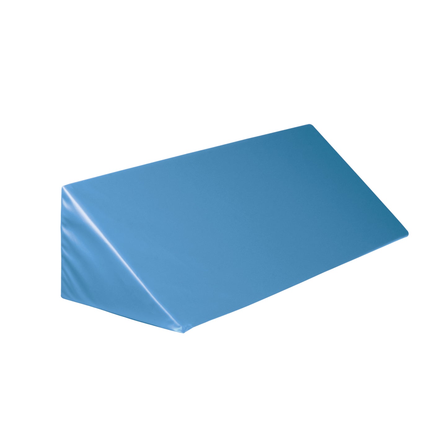 Vinyl-Covered 55 Degree Large Wedge Positioner, Radiolucent Blue