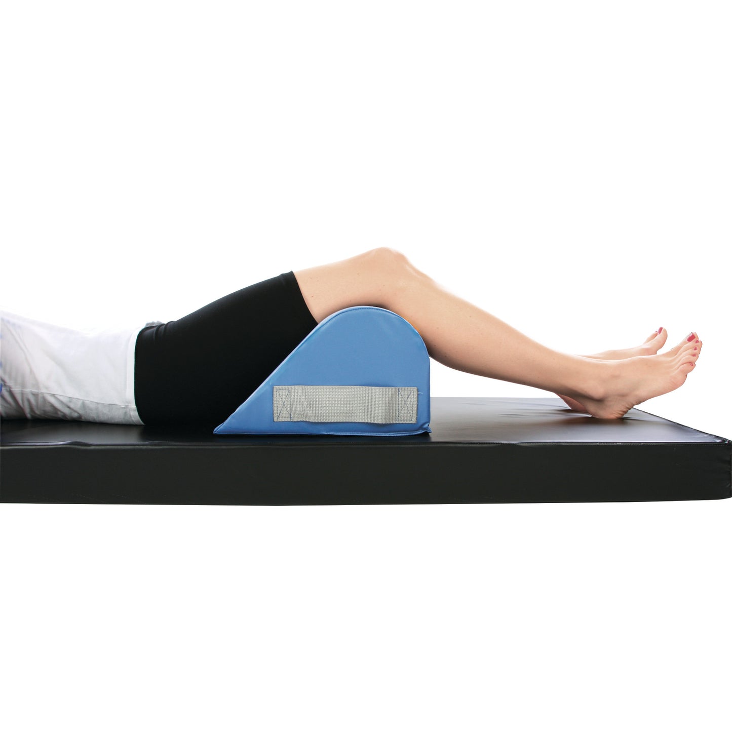 Vinyl-Covered Standard Knee Bolster, Radiolucent Blue