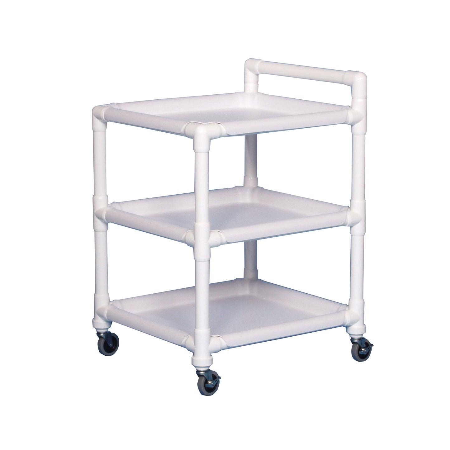 MRI 3-Shelf PVC Utility Cart