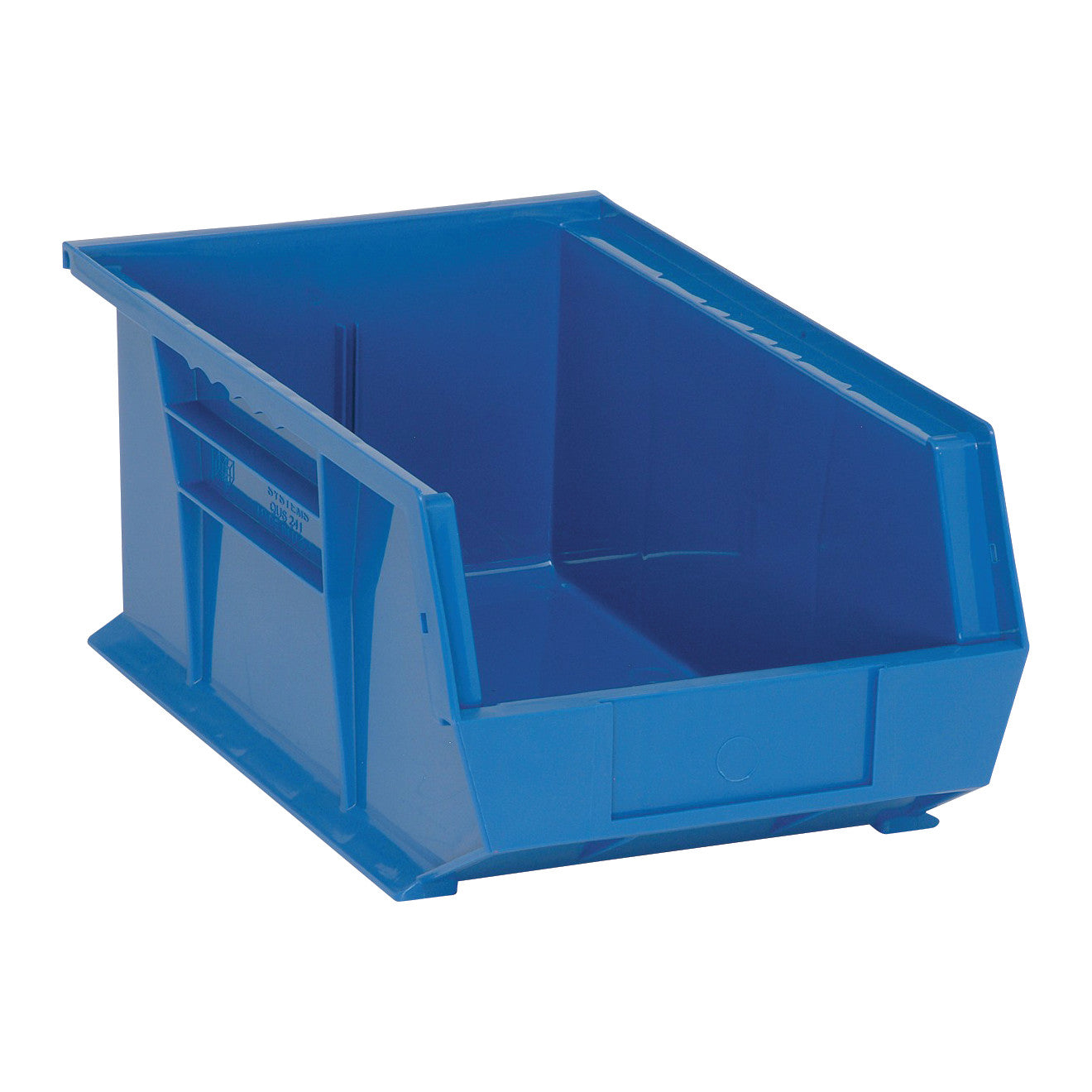 Ultra Stack and Hang Bin, Blue, 8-1/4"W x 7"H x 10-3/4"D, 6/Case