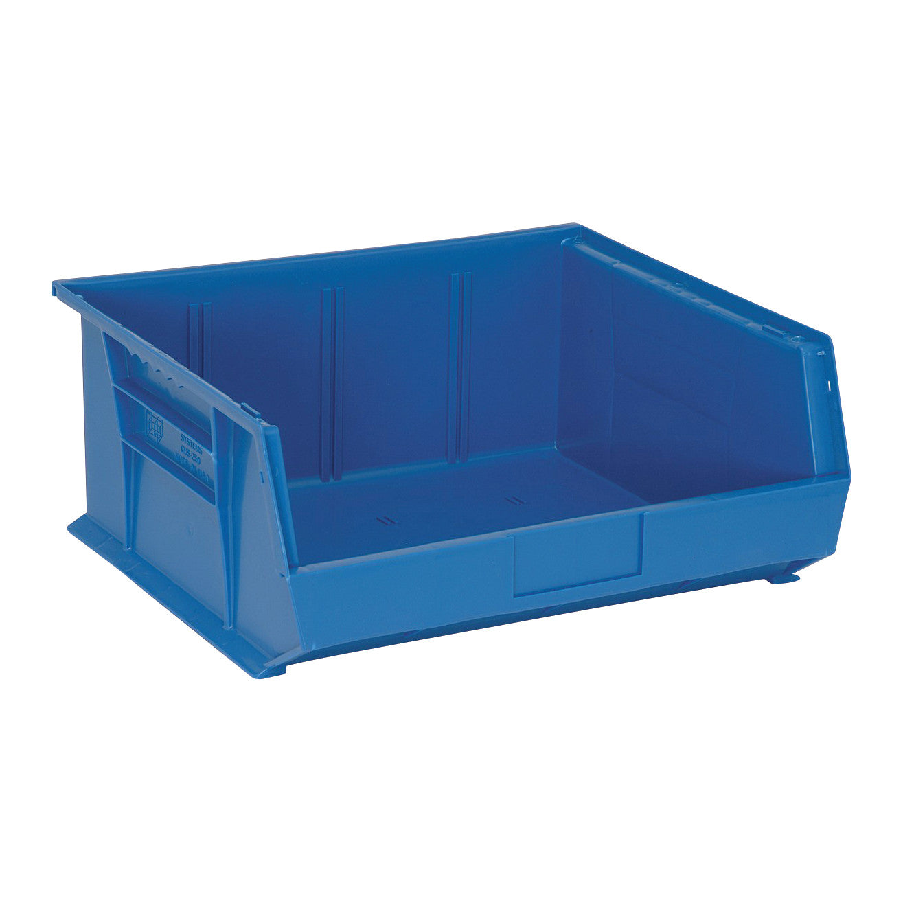 Ultra Stack and Hang Bin, Blue, 16-1/2"W x 7"H x 14-3/4"D, 6/Case