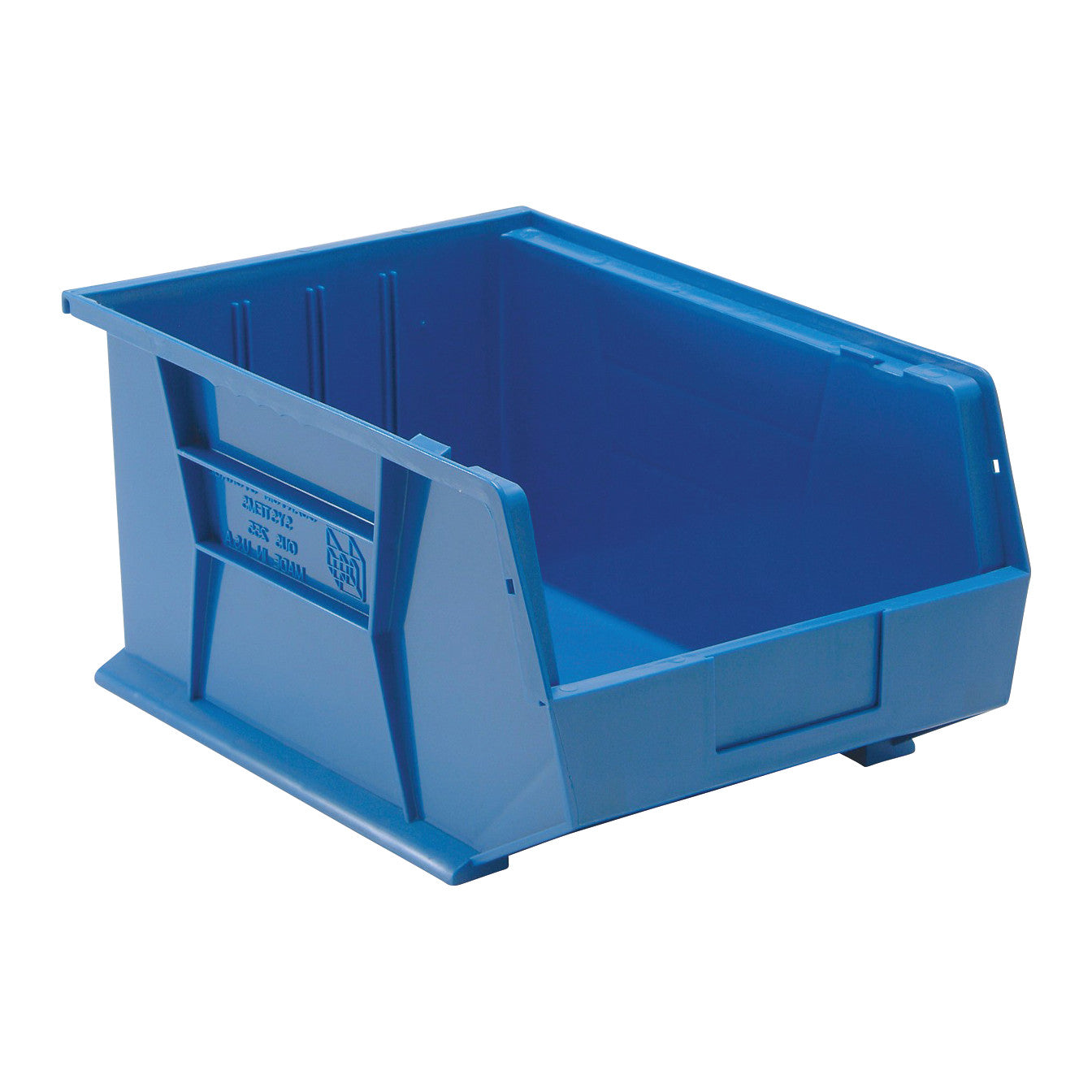 Ultra Stack and Hang Bin, Blue, 11"W x 8"H x 16"D , 4/Case