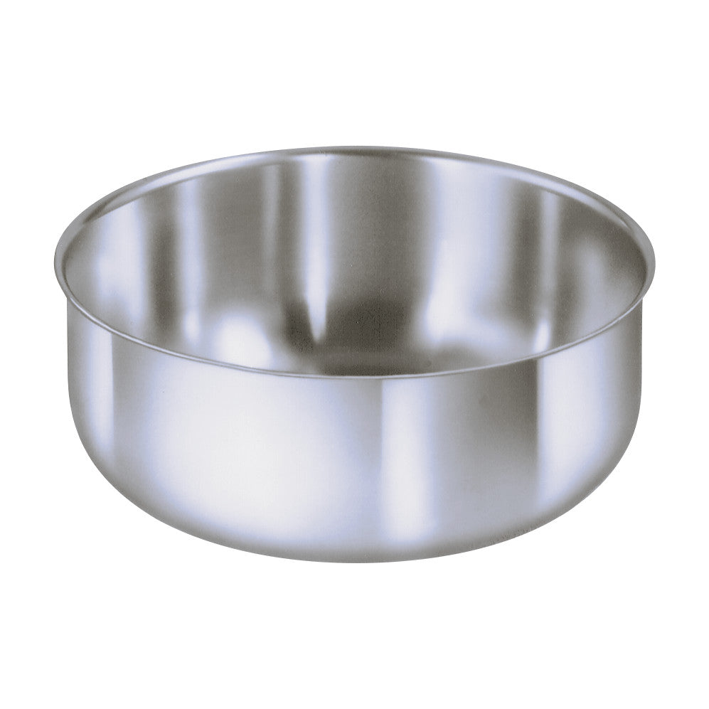 Sponge Bowl, Stainless Steel, Small, 30 oz., 5-1/2"W x 2-5/8"H