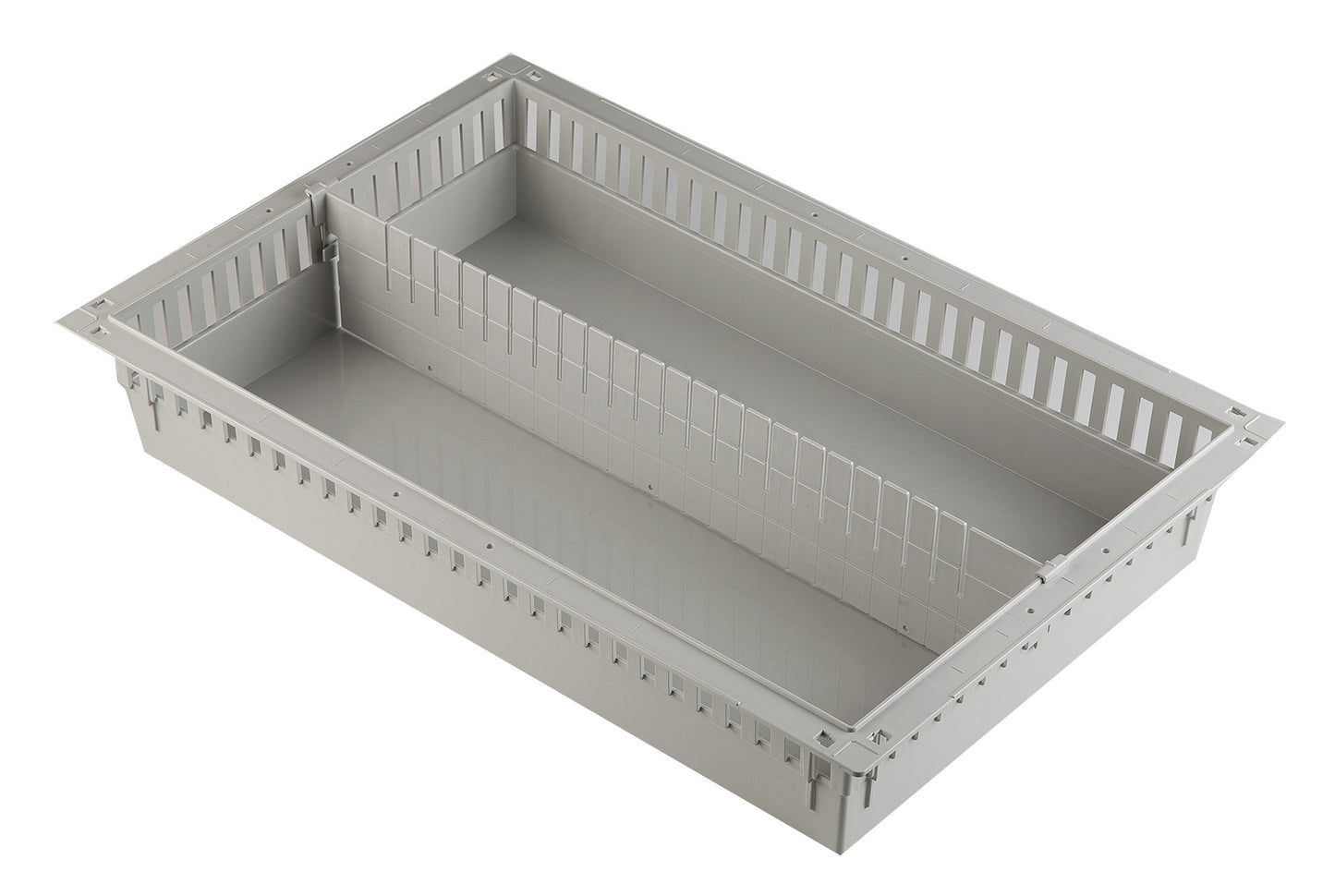 MedStorMax Exchange Tray, 4"D w/1 Long Divider and 2 Stoppers