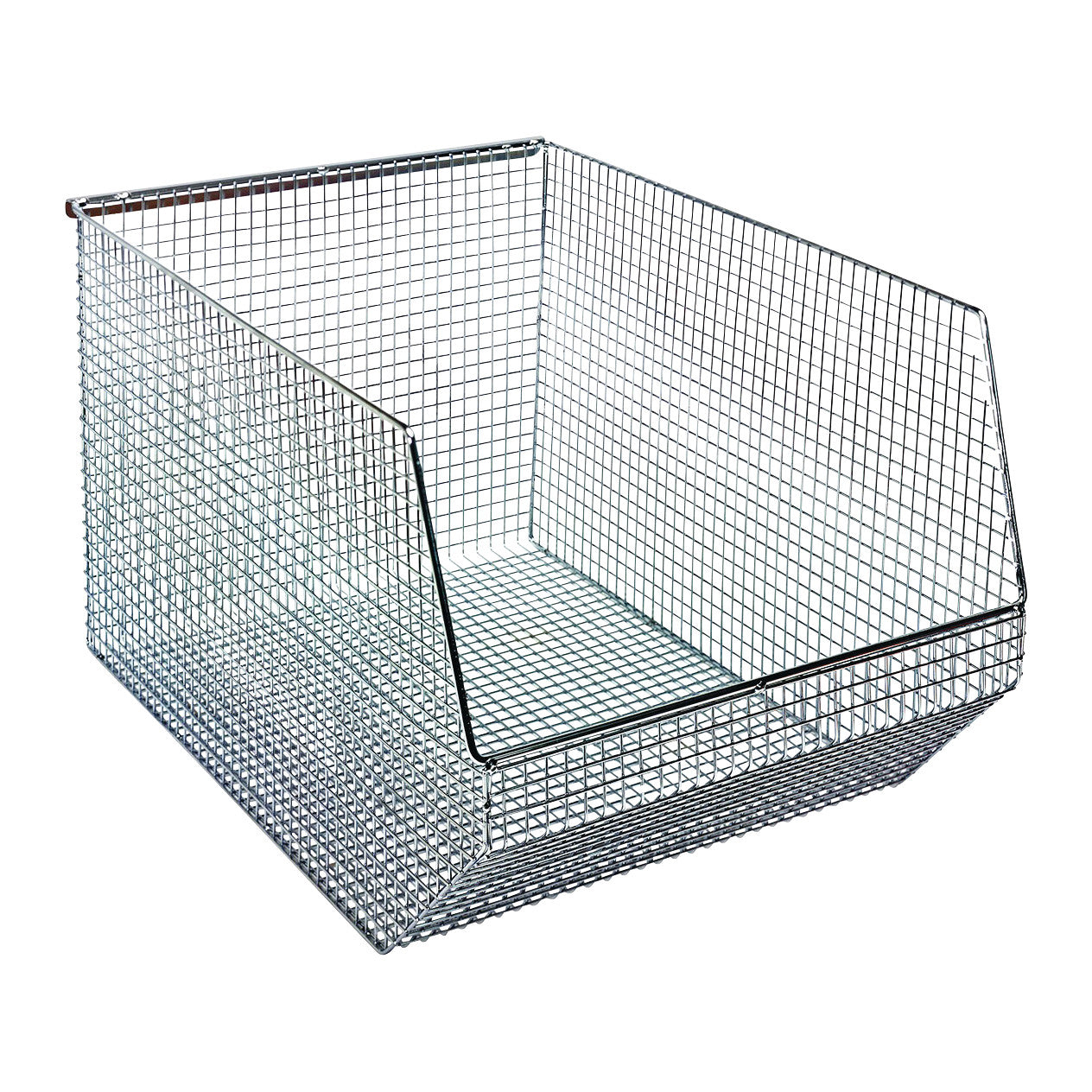 Mesh Stack and Hang Wire Bin, 11"W x 10-1/4"H x 18-1/2"D, 5/Case