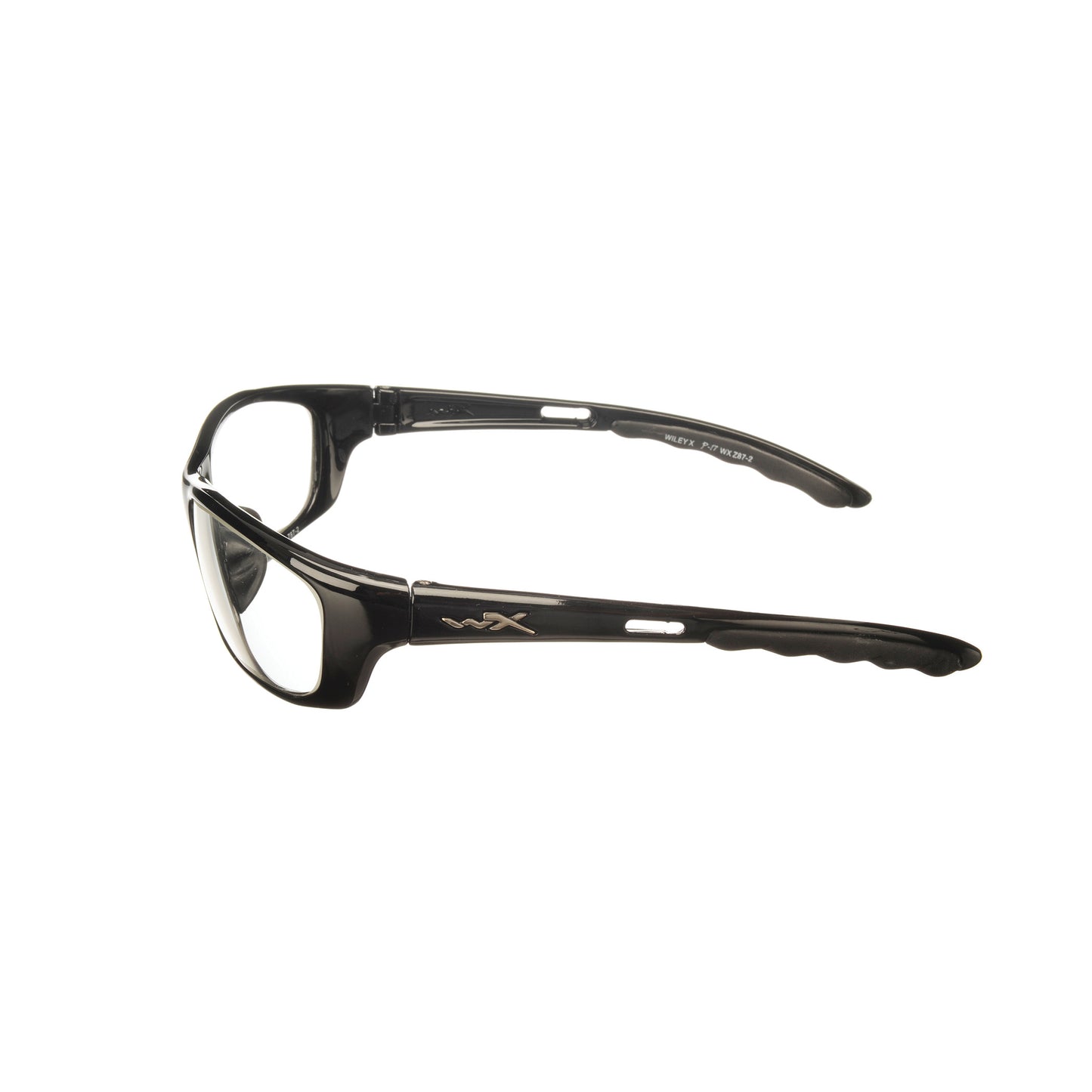 P-17 Wraparound Glasses, Gloss Black