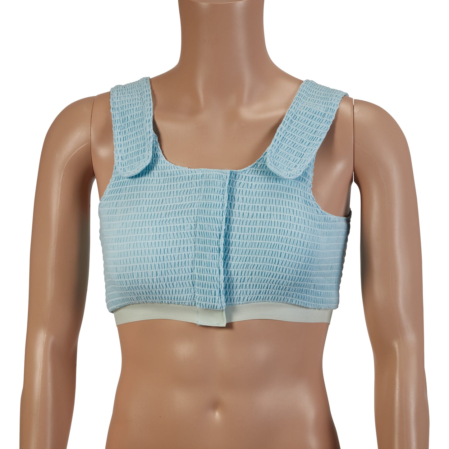 Compression Bra, Light Blue, Medium