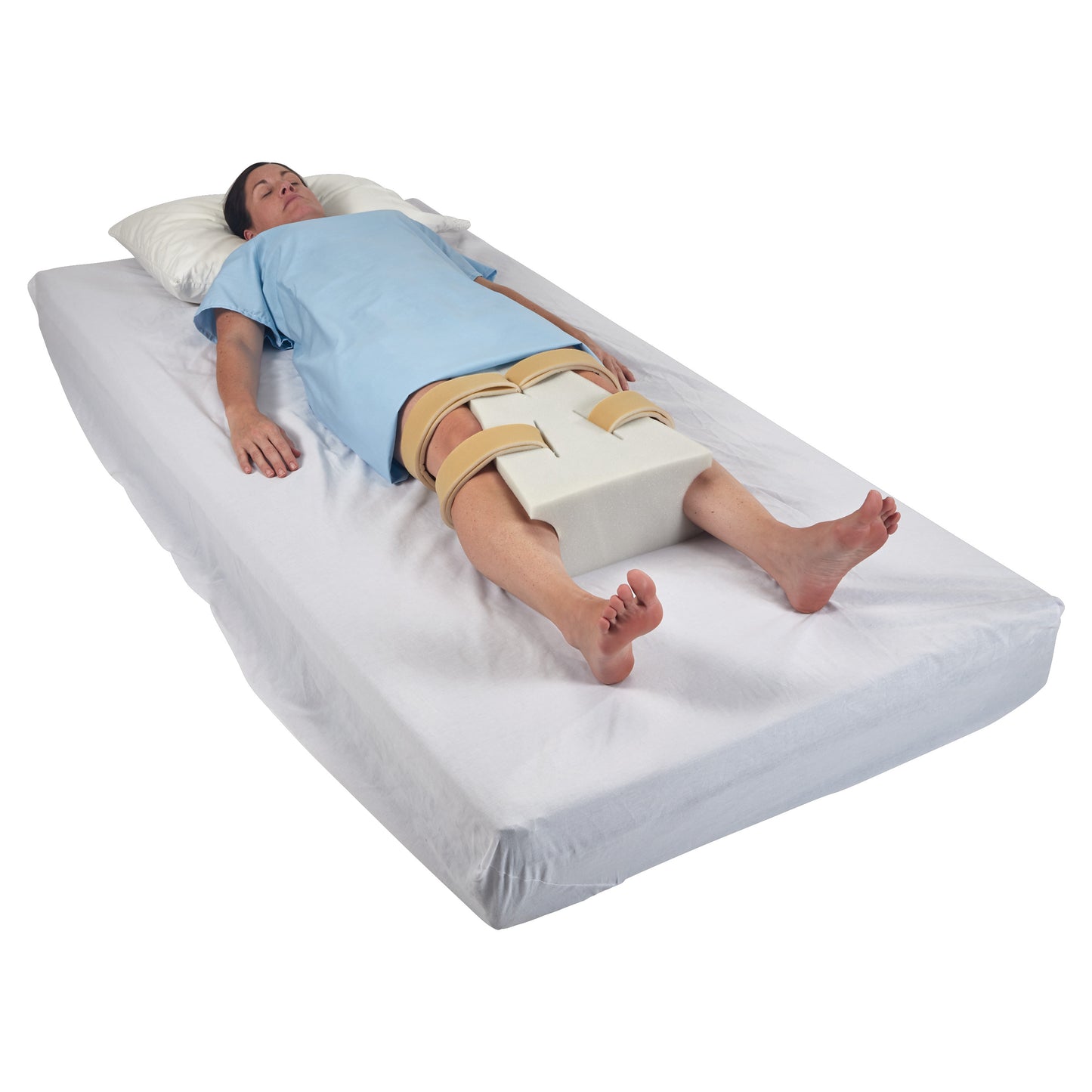 Abduction Pillow, Small Foam, 12"W x 17-1/4"L x 7"H, 2/Case