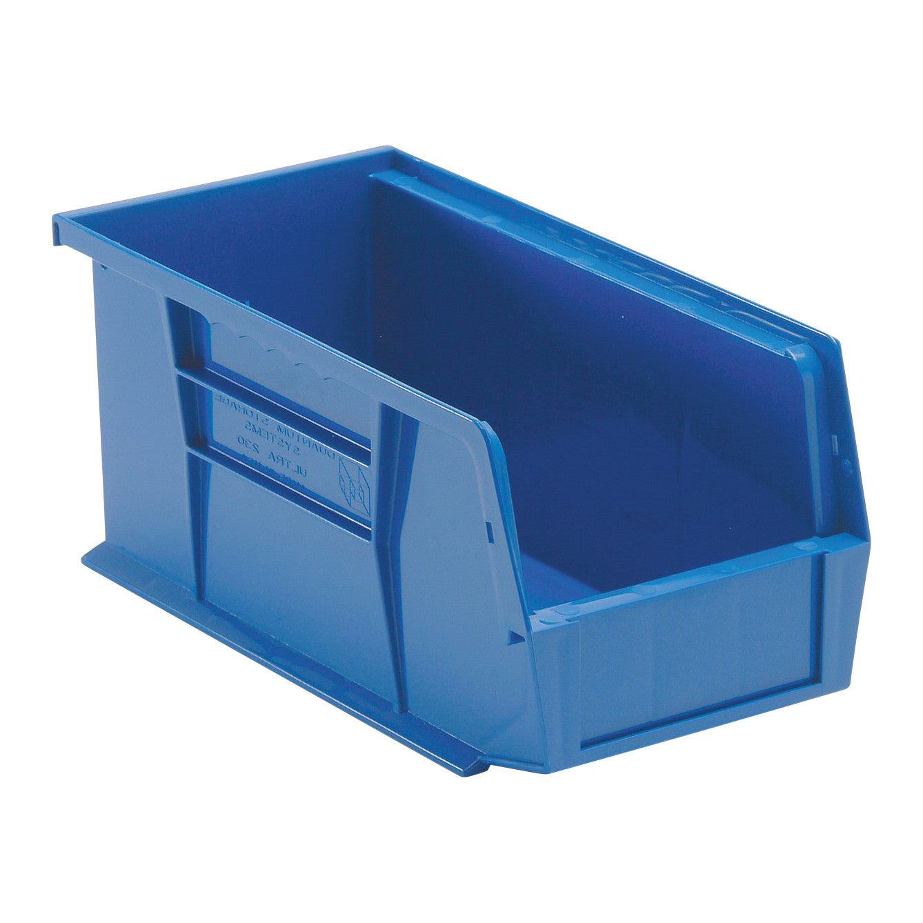 Ultra Stack and Hang Bin, Blue, 5-1/2"W x 5"H x 10-7/8"D, 12/Case