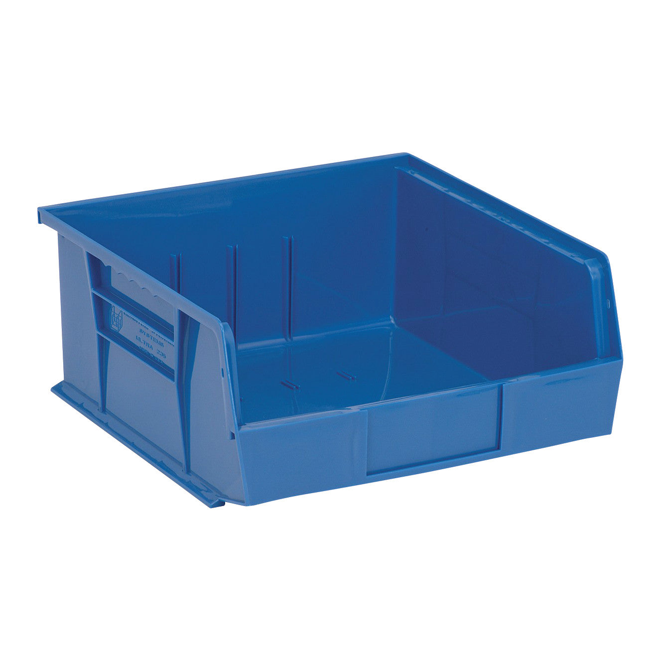 Ultra Stack and Hang Bin, Blue, 11"W x 5"H x 10-7/8"D, 6/Case