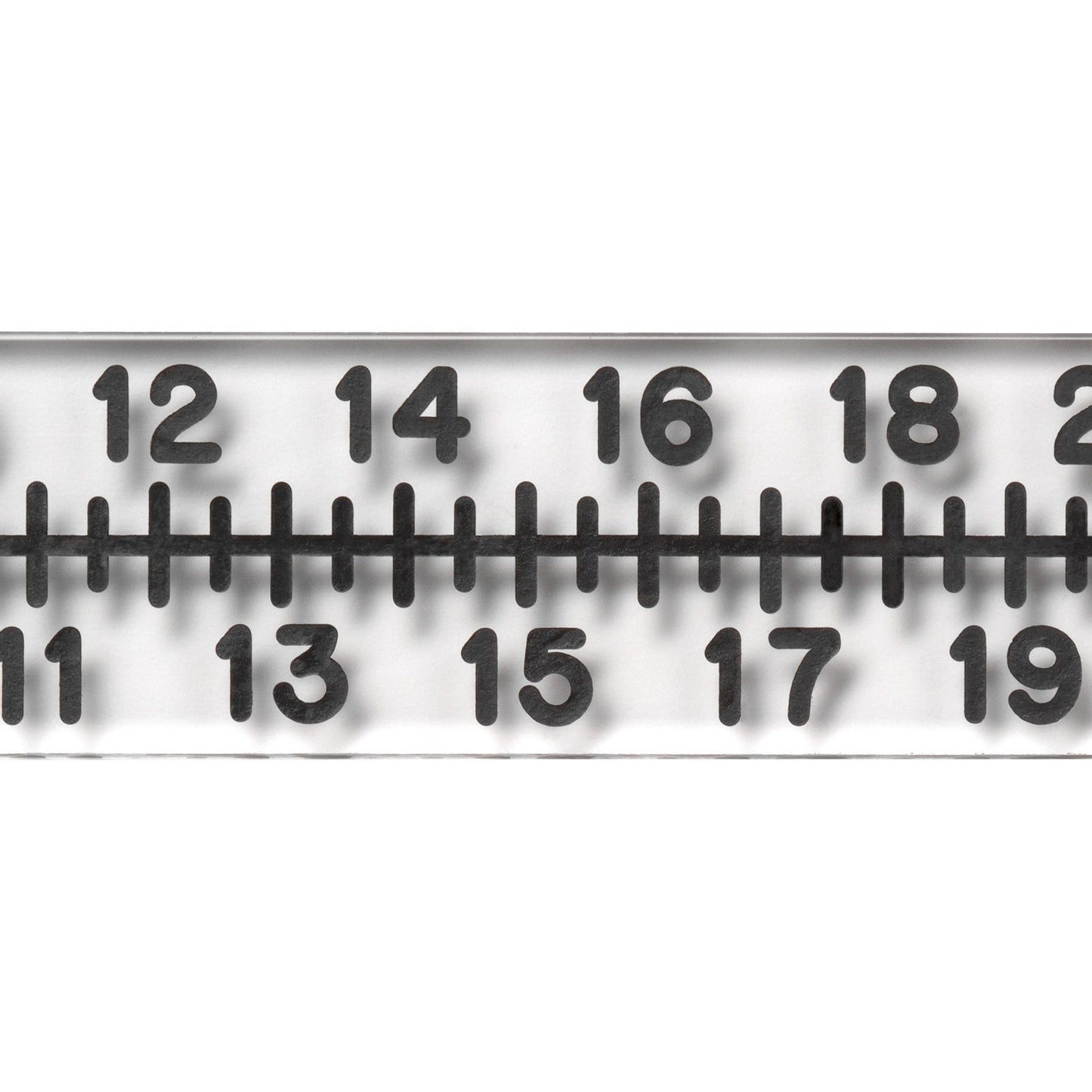 Radiopaque Acrylic Scale, 45 cm L