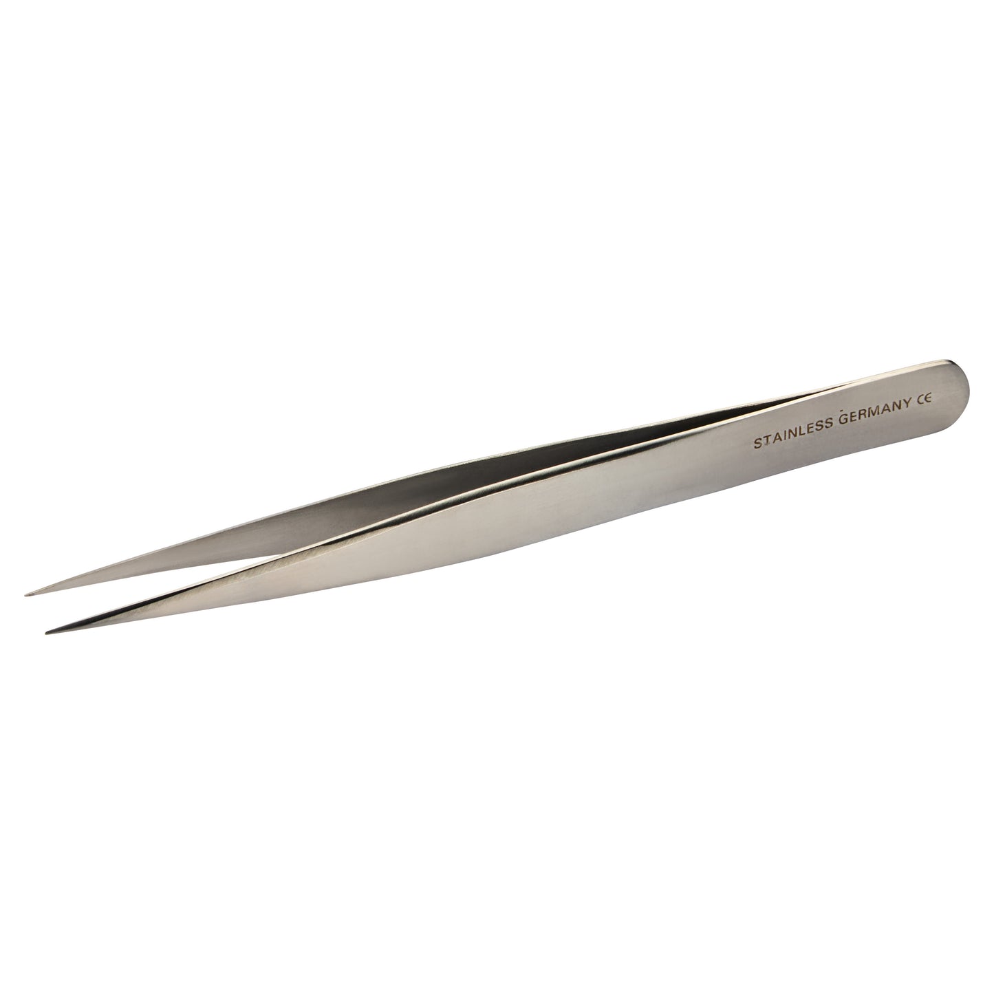 Swiss-Style Tweezer, Style 3C, 4-3/8"L, Stainless Steel