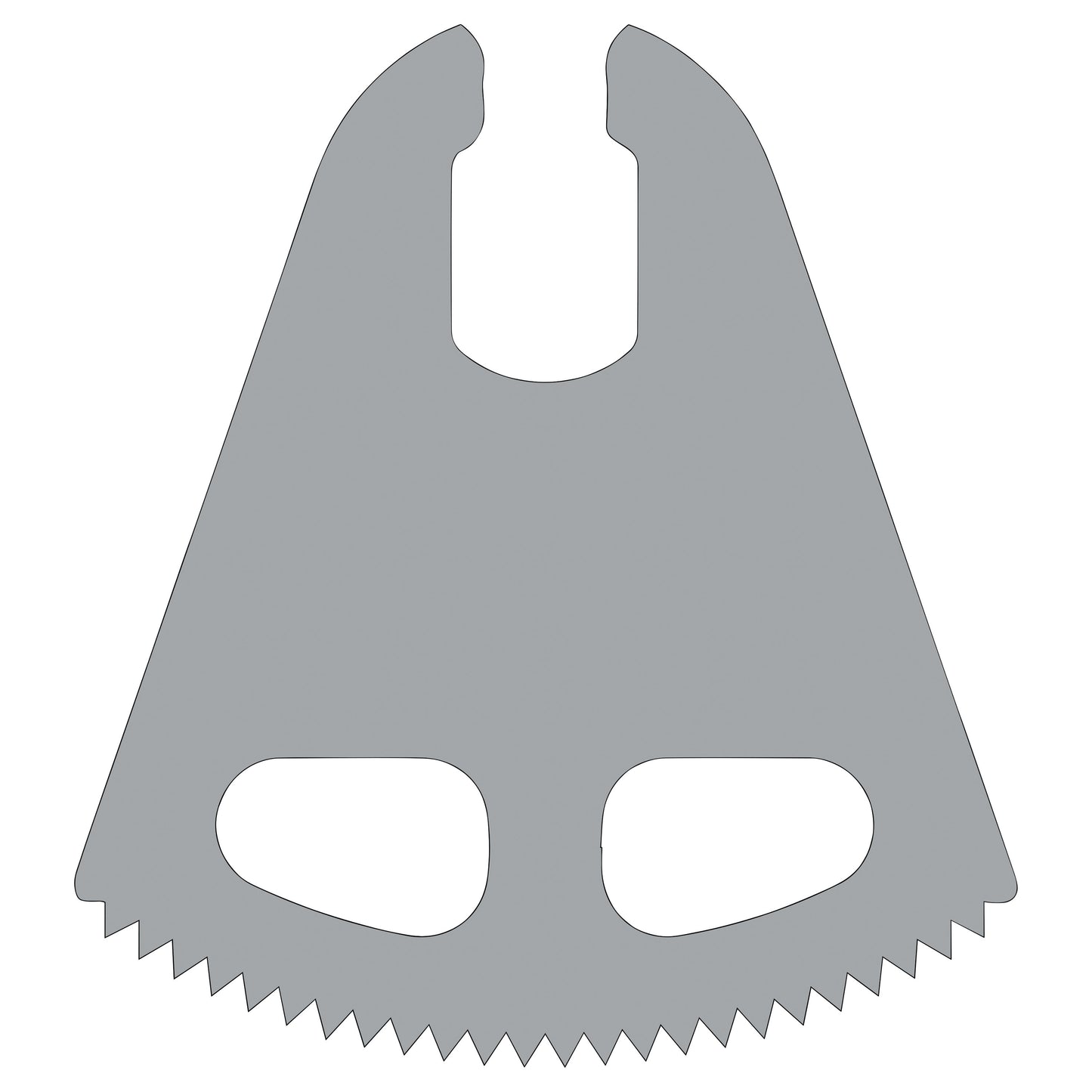 Cast Saw Blade for DeSoutter CleanCast CSP-201 Pediatric Cast Saw, 25 mm Radius Segment, 5/Pack