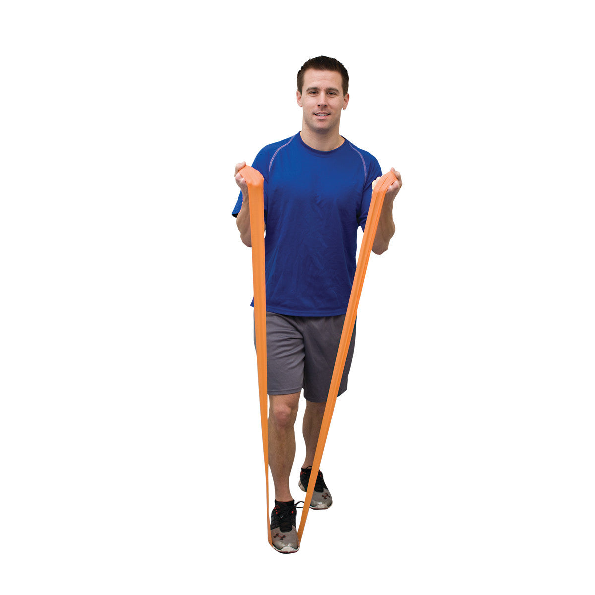 Val-U-Band Non-Latex Exercise Band, Orange, Level 2, 6-yd. Roll