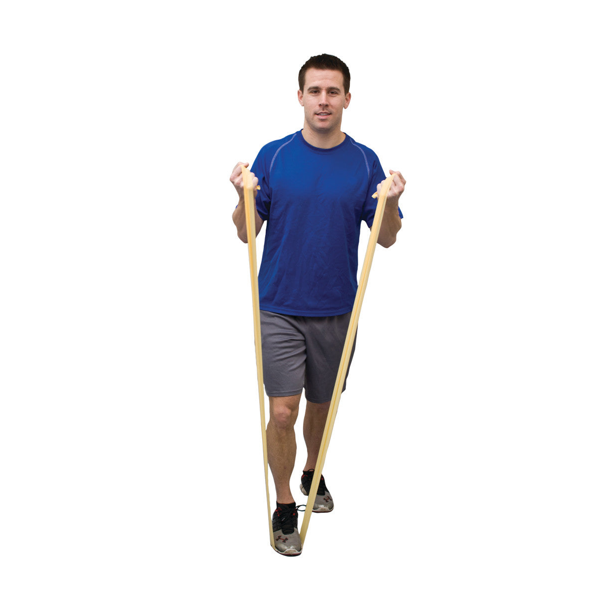 Val-U-Band Non-Latex Exercise Band, Peach, Level 1, 25-yd. Roll