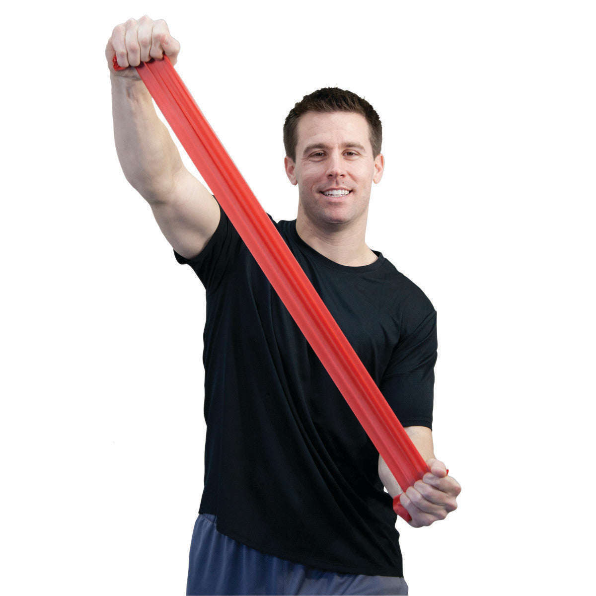 CanDo® Sup-R Band® Non-Latex Exercise Band Set with Rack