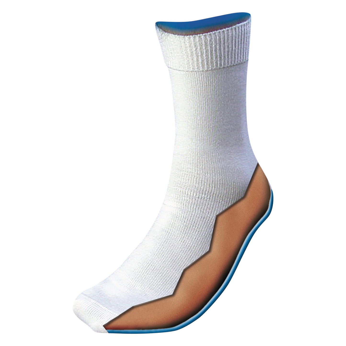 Arthritic/Diabetic Gel Socks, Small, 1 Pair/Pack
