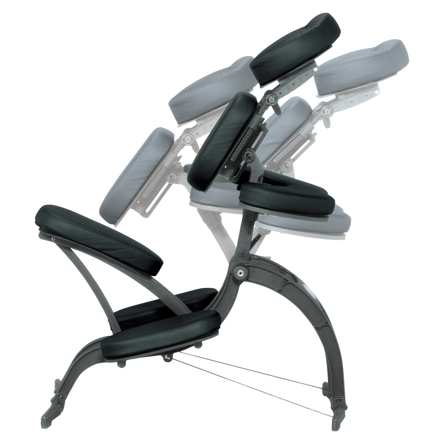 Avila II Portable Massage Chair, Black