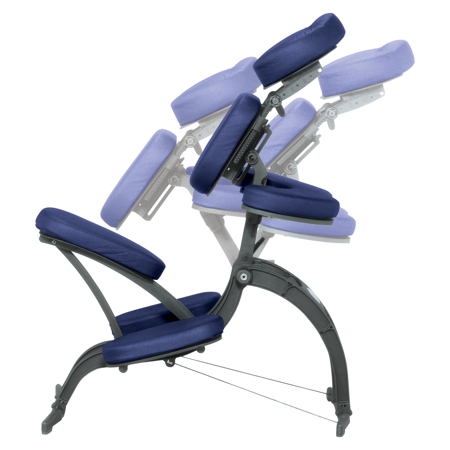 Avila II Portable Massage Chair, Mystic Blue