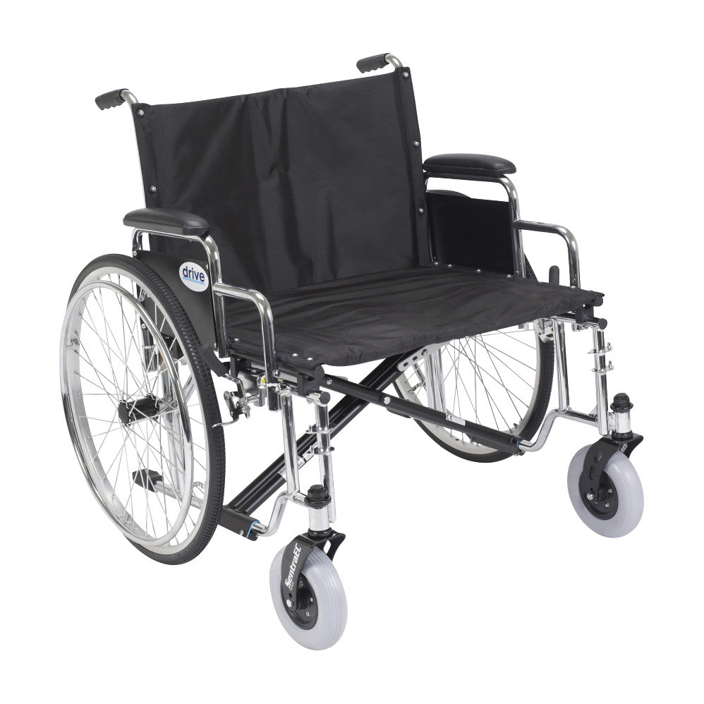 Sentra EC Heavy-Duty Extra-Wide Wheelchair, 26"W x 20"D