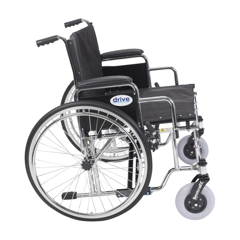Sentra EC Heavy-Duty Extra-Wide Wheelchair, 26"W x 20"D