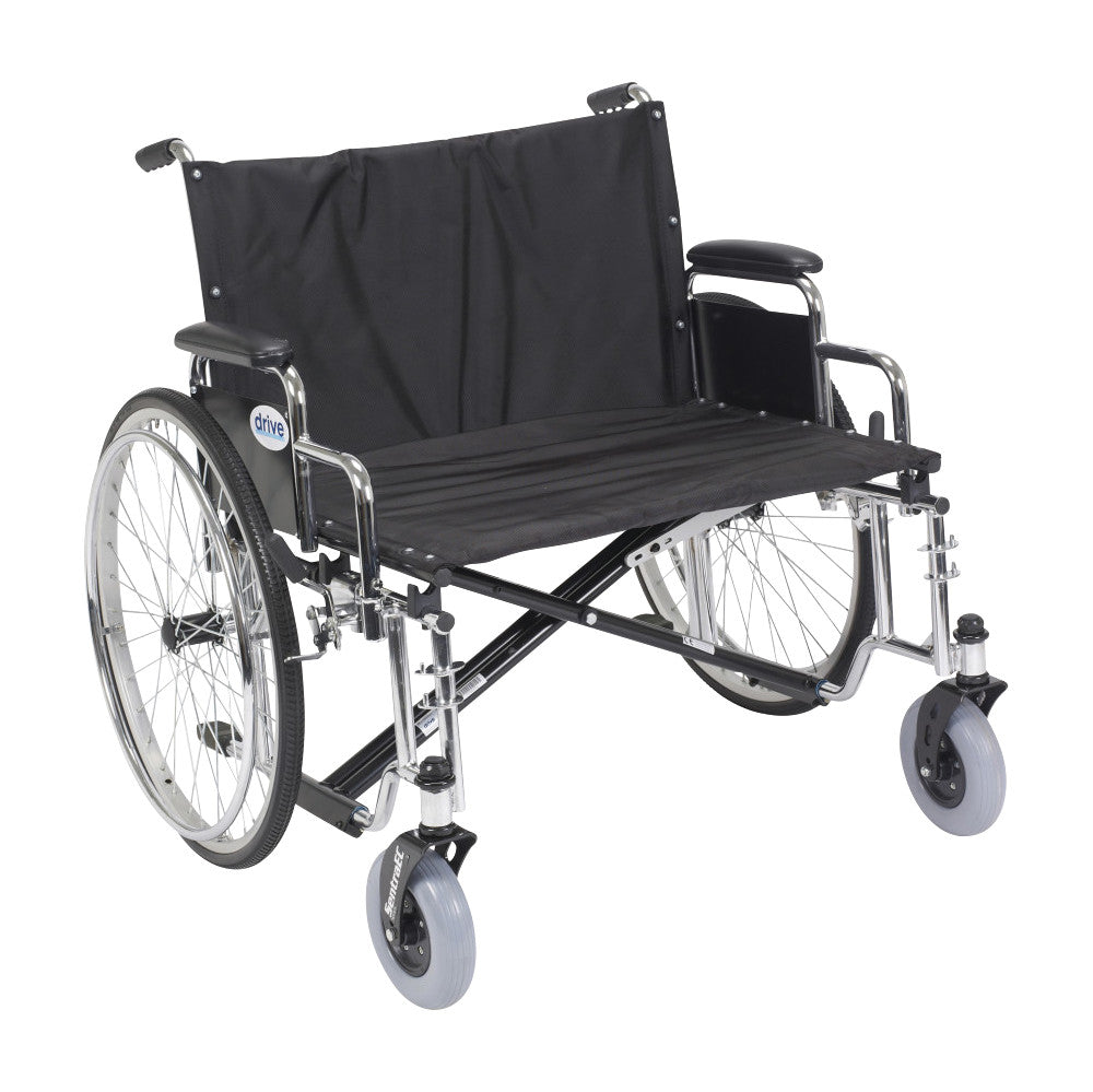 Sentra EC Heavy-Duty Extra-Wide Wheelchair, 28"W x 20"D