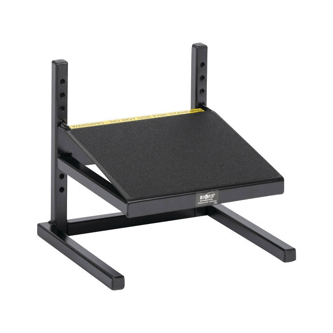 Factory Footrest, Black, 12"W