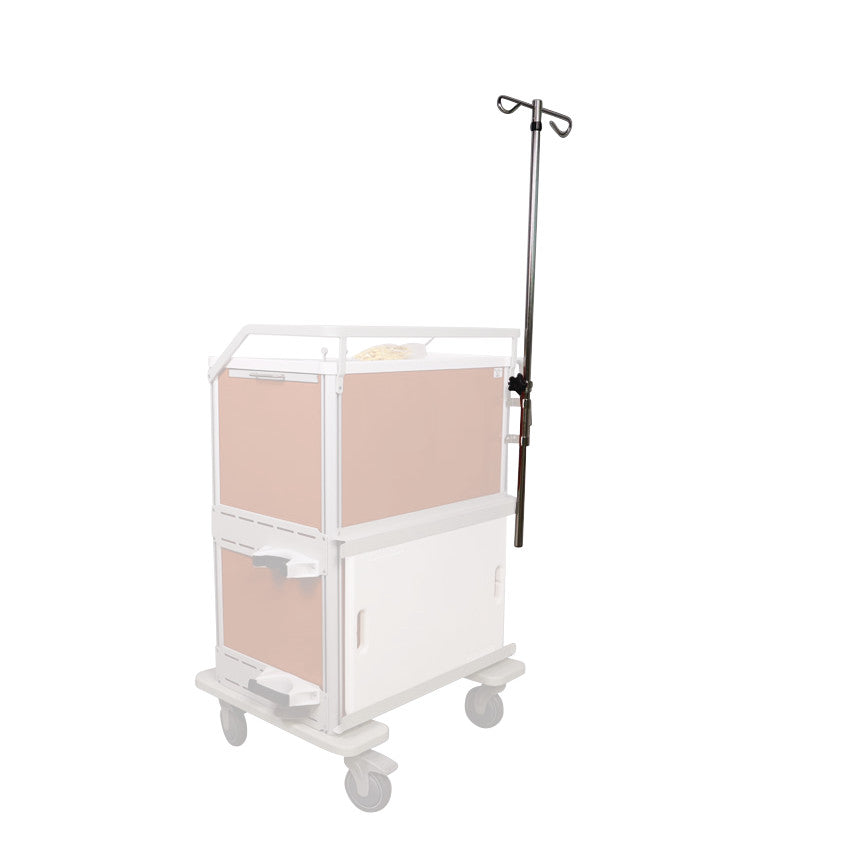 Waterloo Healthcare Medical Cart Accessory: IV Pole and Bracket