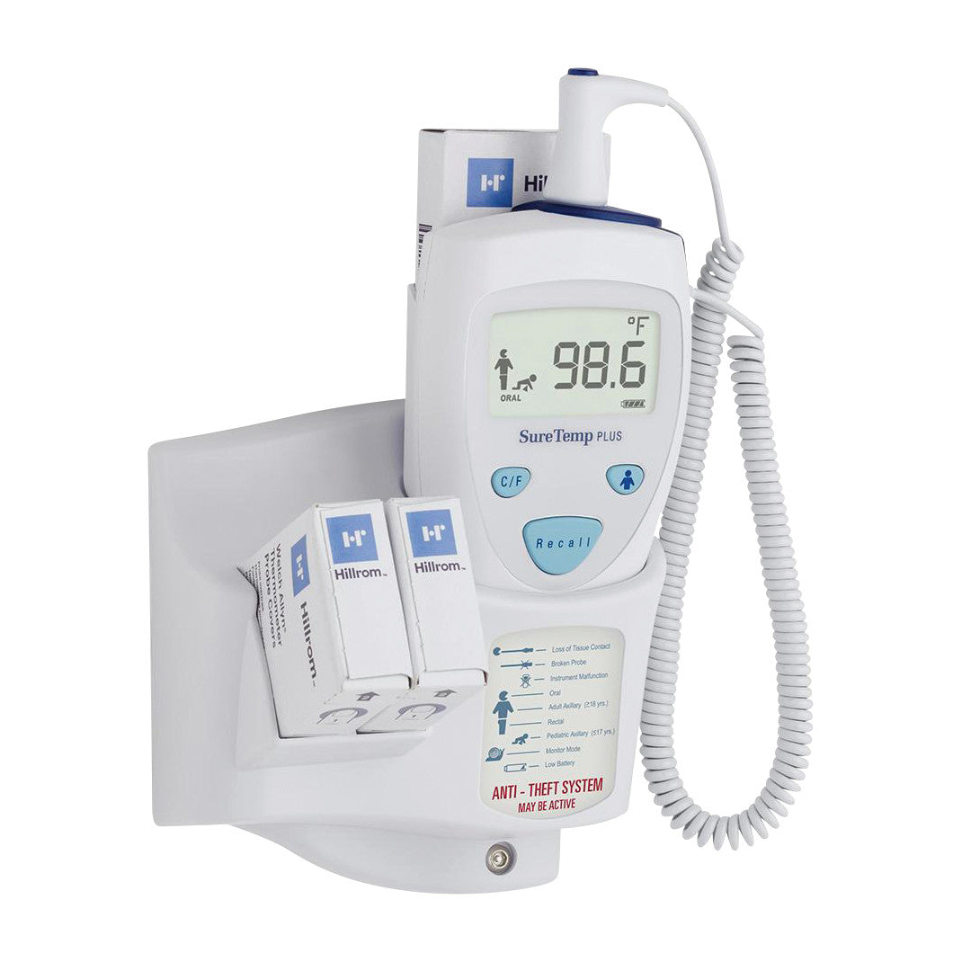 SureTemp Plus 690 Electronic Thermometer with Oral Probe, with Wall Mount