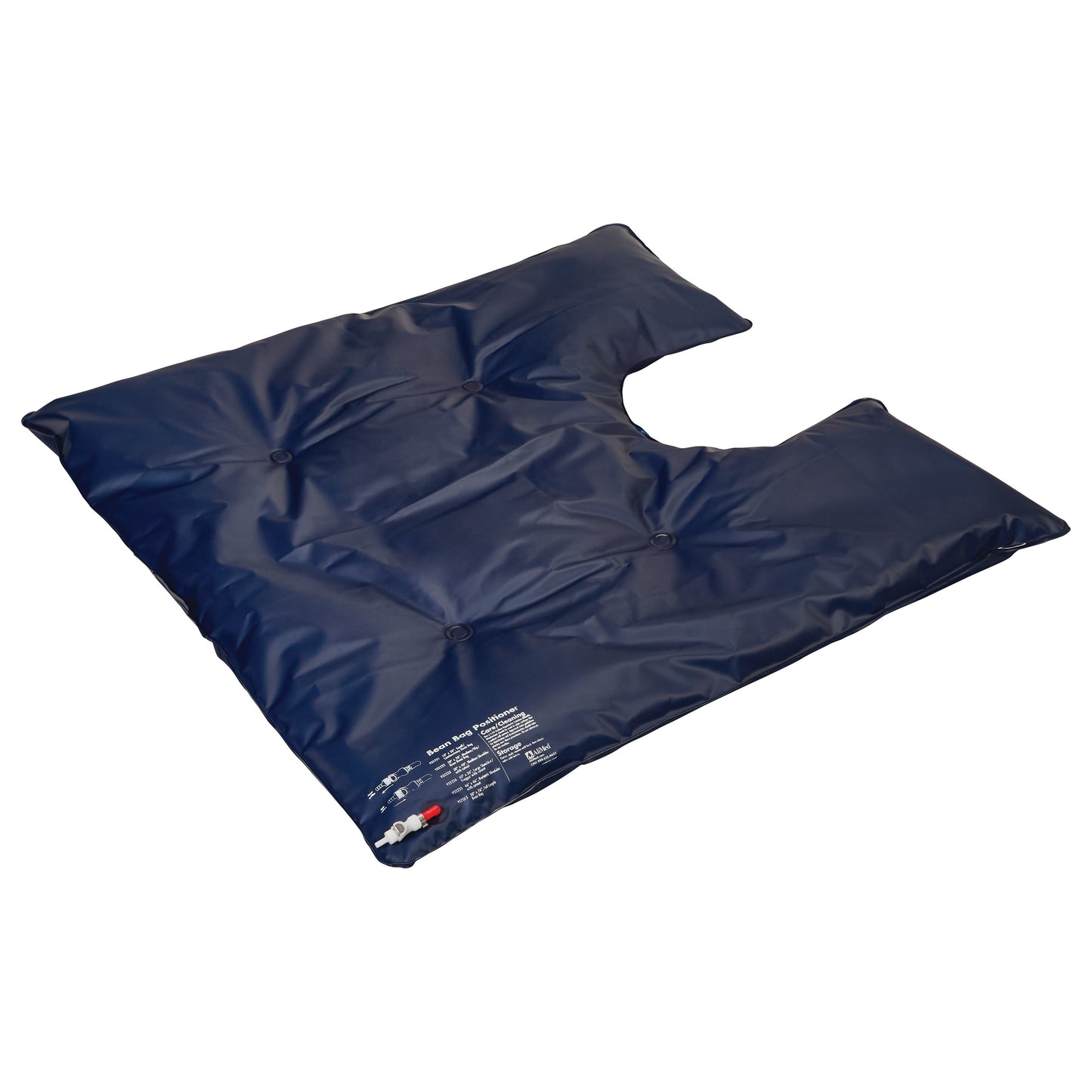 Bean Bag Positioner, with Cutout, Bariatric, 46"W x 46"L