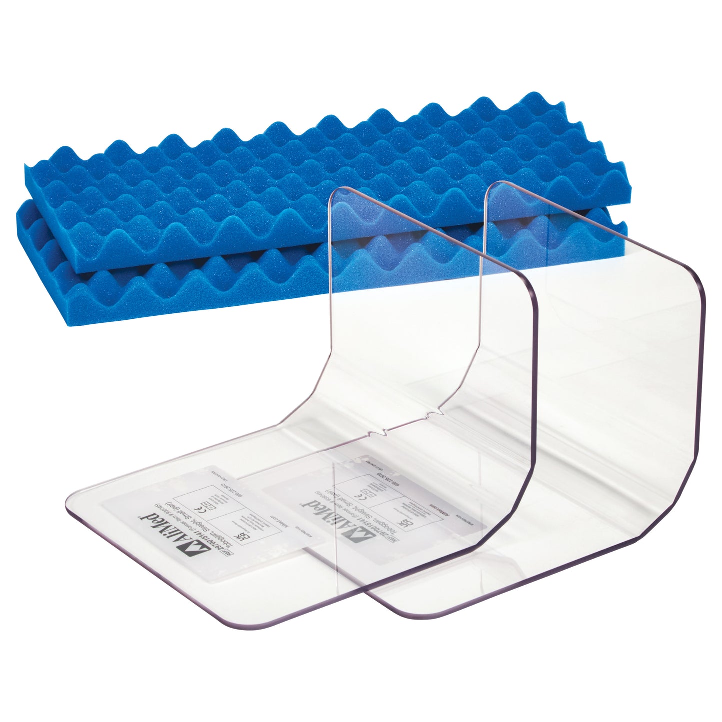 Straight Toboggan (Pair)/Liner (12 Pair) Kit, Small