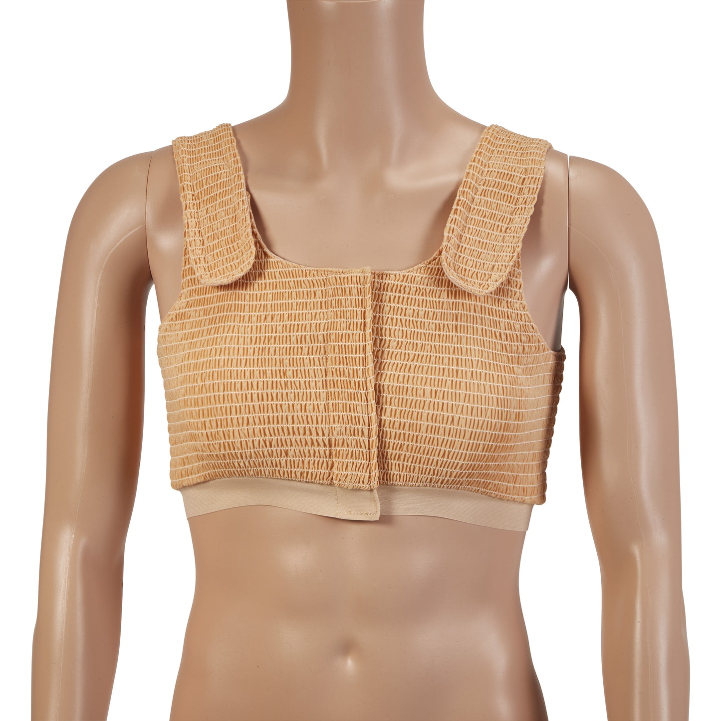 Compression Bra, Beige, Large