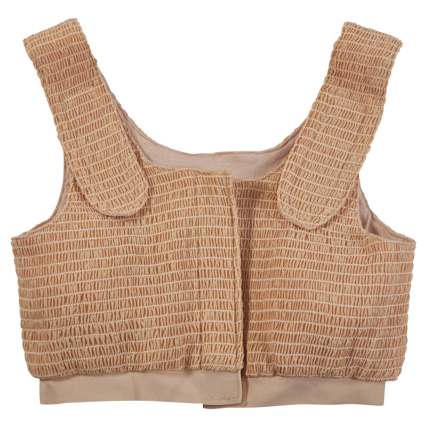 Compression Bra, Beige, Large