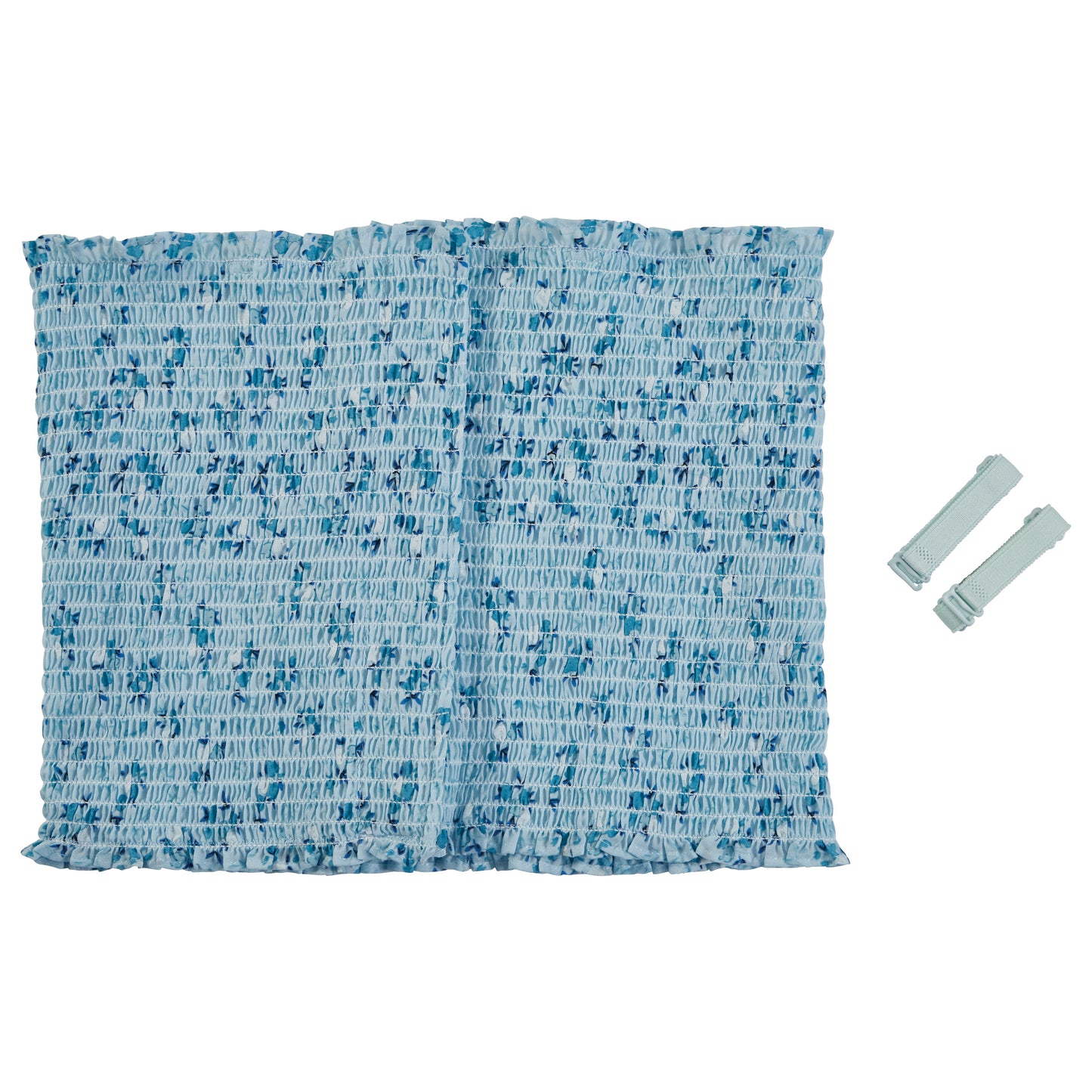 Lined Breast Binder, Floral Blue, Large