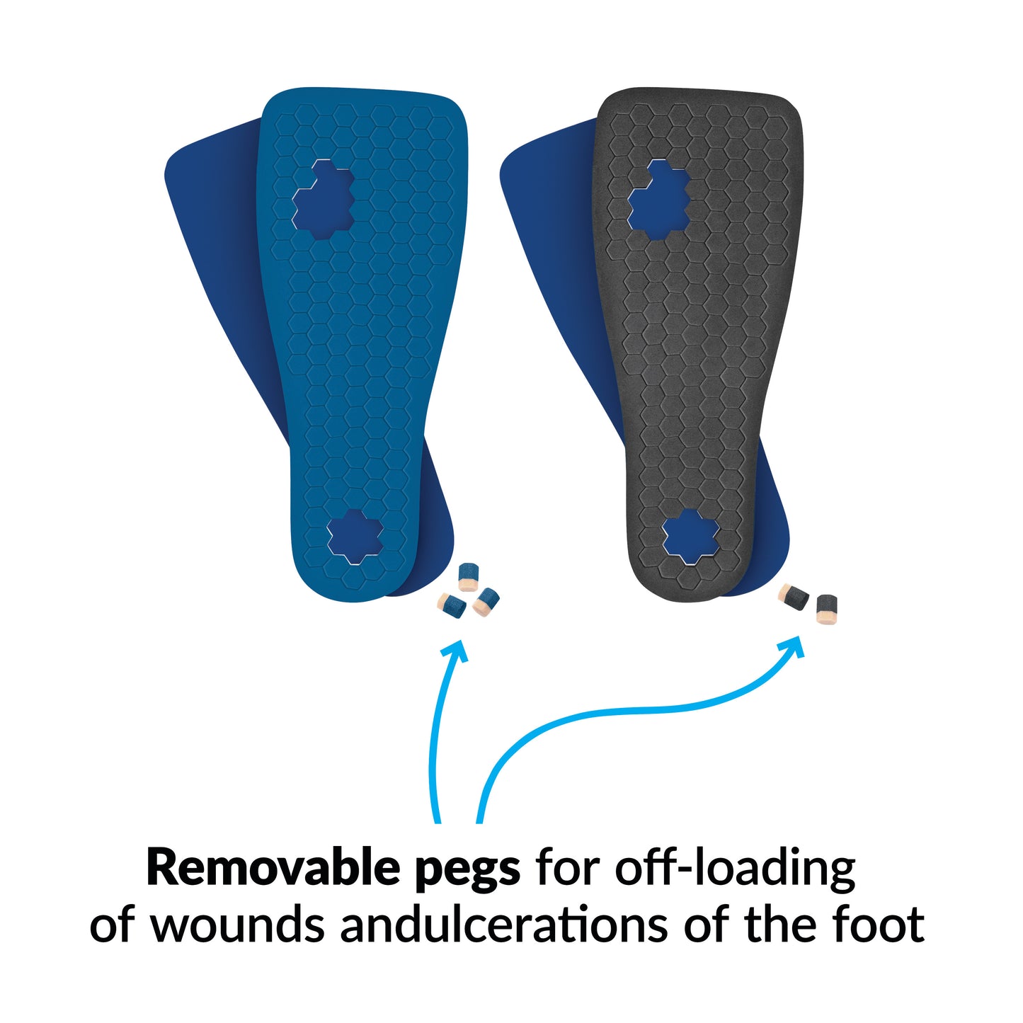 DARCO® PegAssist™ Five Size Offloading Insole System