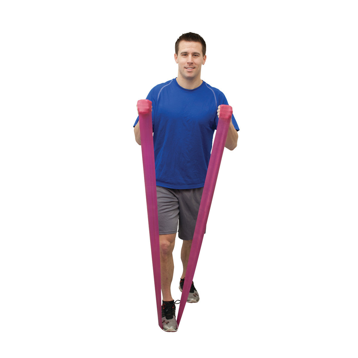 Val-U-Band Non-Latex Exercise Band, Plum, Level 5, 50-yd. Roll