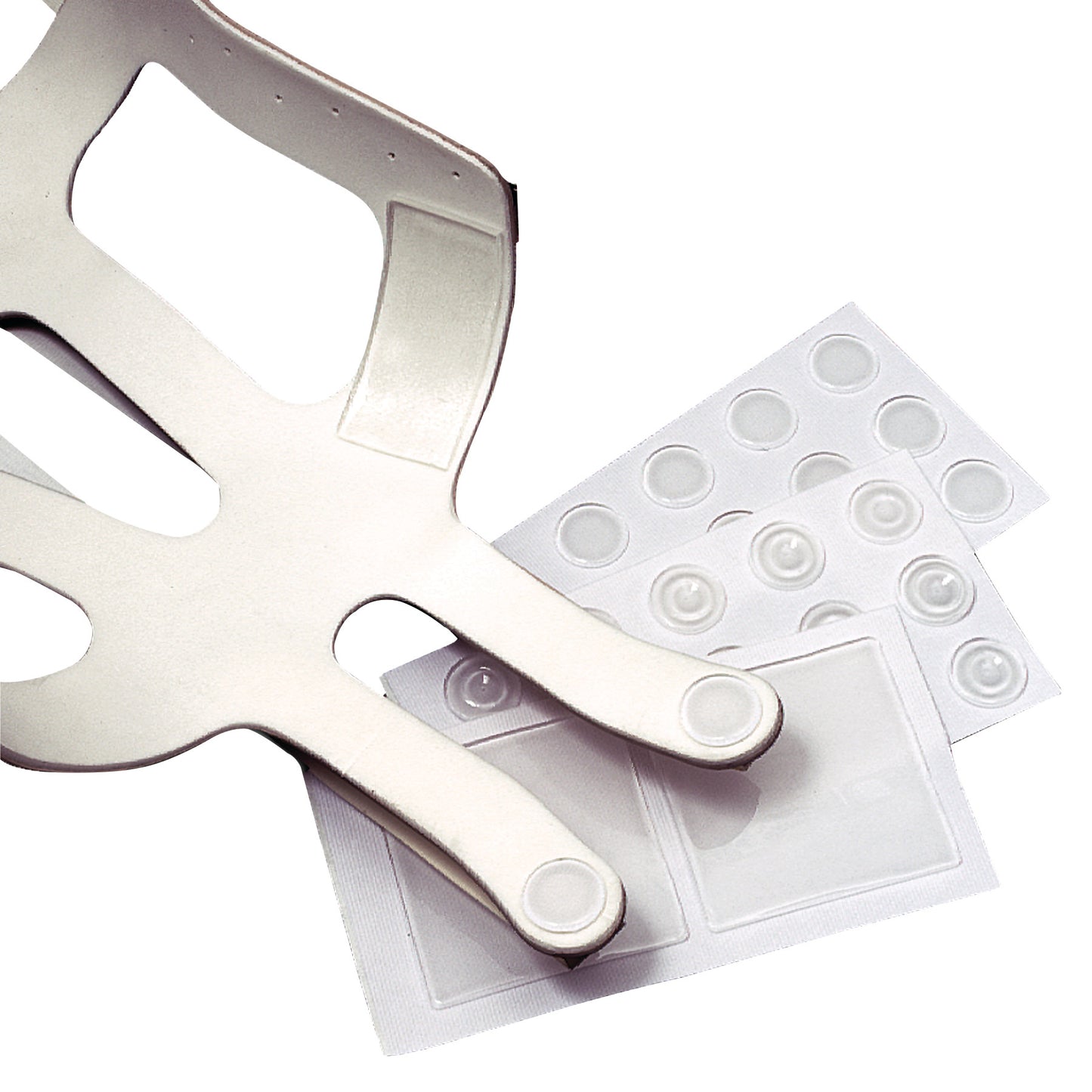 Gel Square, Self-Adhesive, 4"W x 4"L, 2/Pack