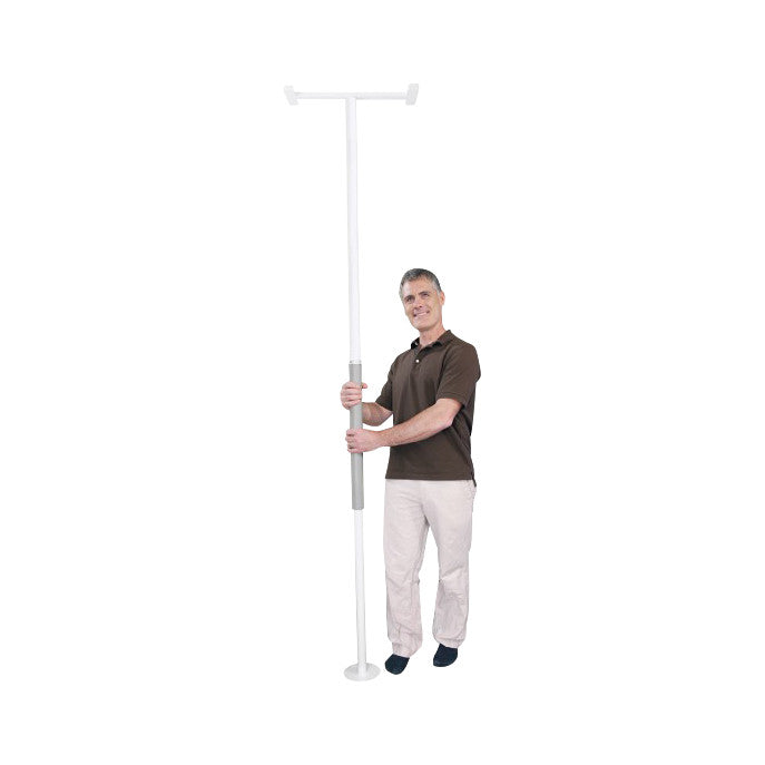 Security Pole, White