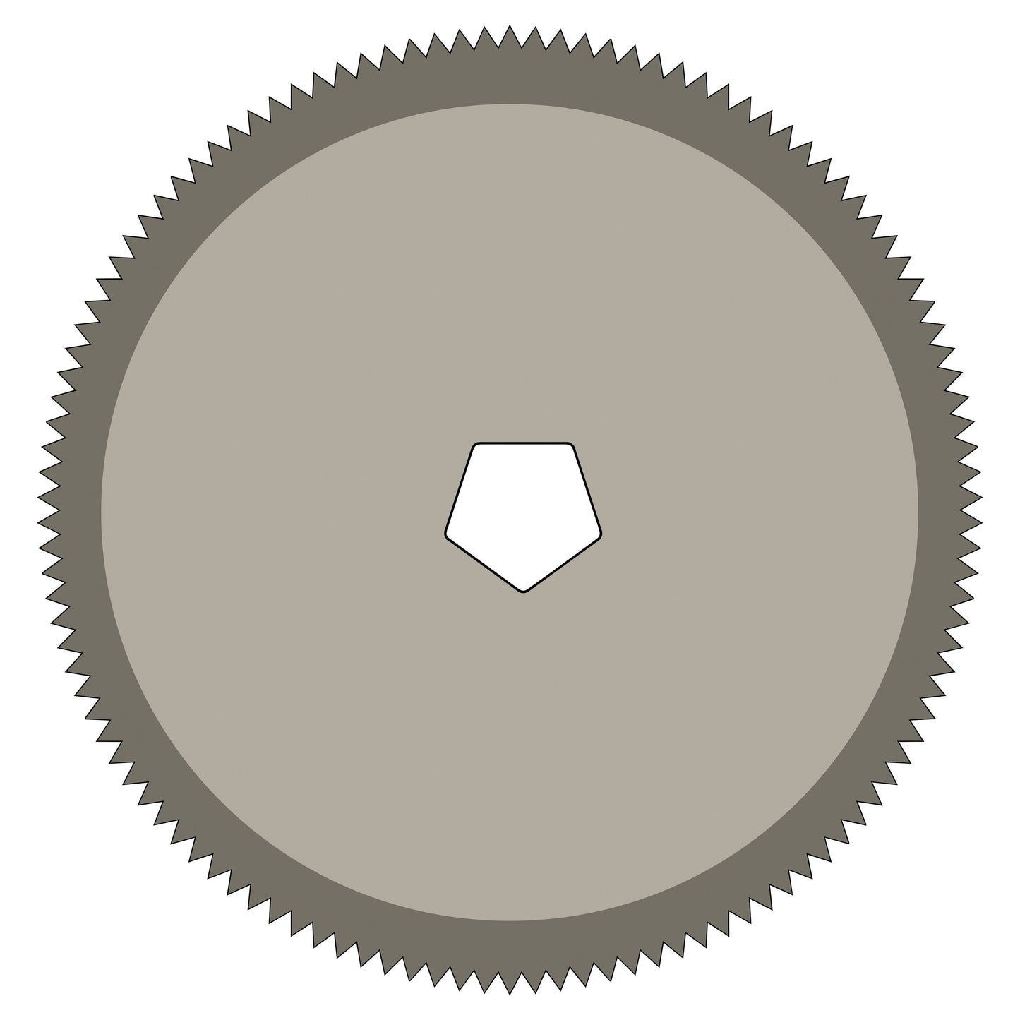 Cast Saw Blade for DeSoutter CleanCast CC4/5/6 and CSB Cast Saw, 64 mm (2-1/2") Circular, Ion Nitride