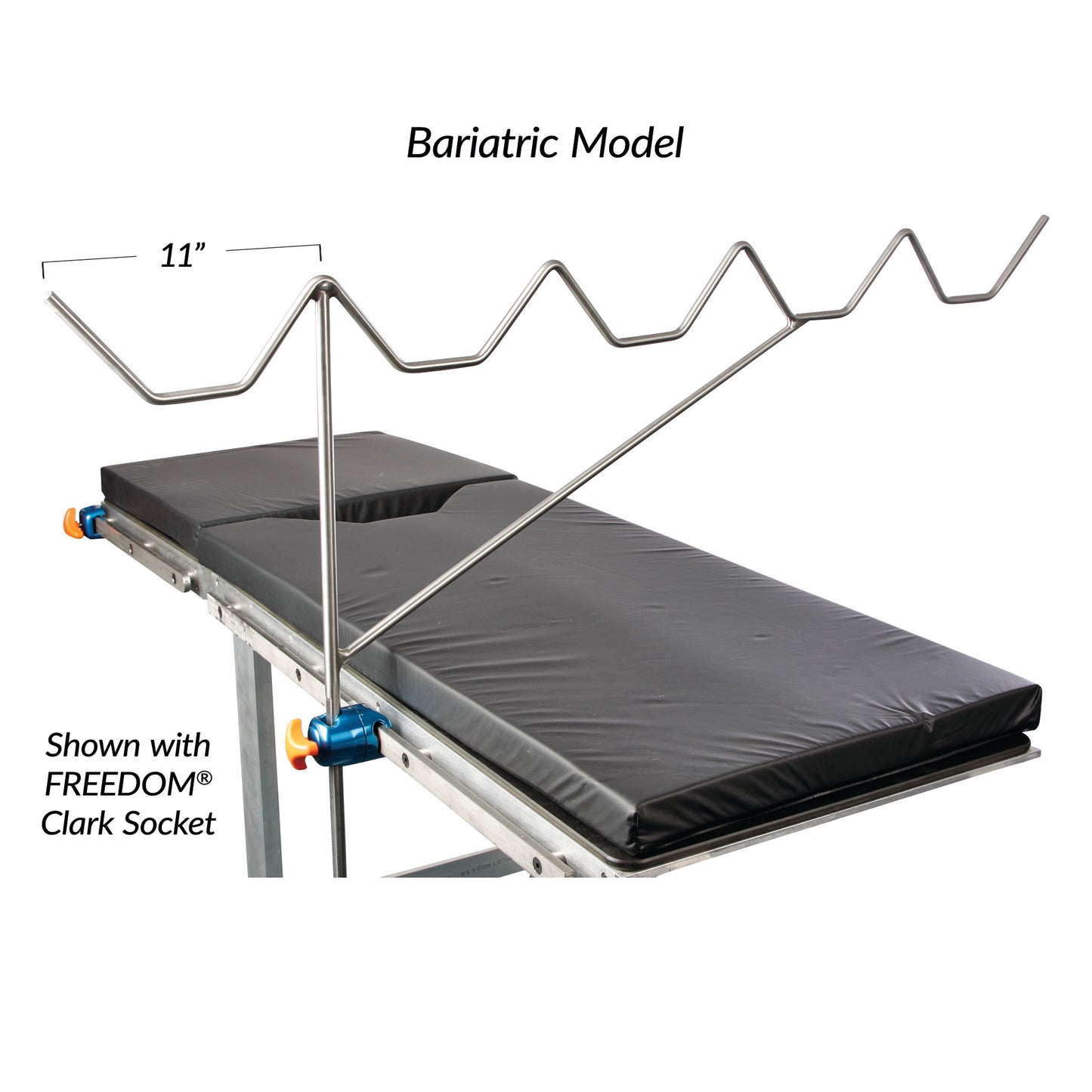 AliMed® Bariatric Picket Fence Leg Prepper